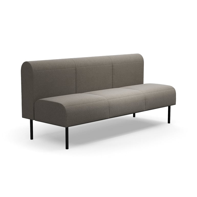 Levně Modulární sedačka VARIETY, 3místná, potahová látka Pod CS, taupe