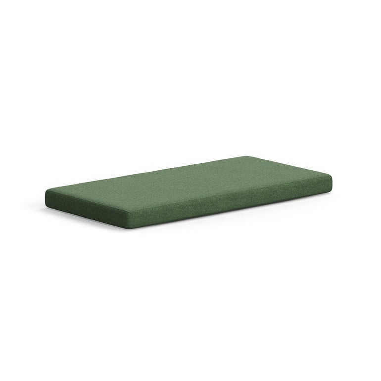 Levně Podsedák QBUS, 795x395x50 mm, zelený