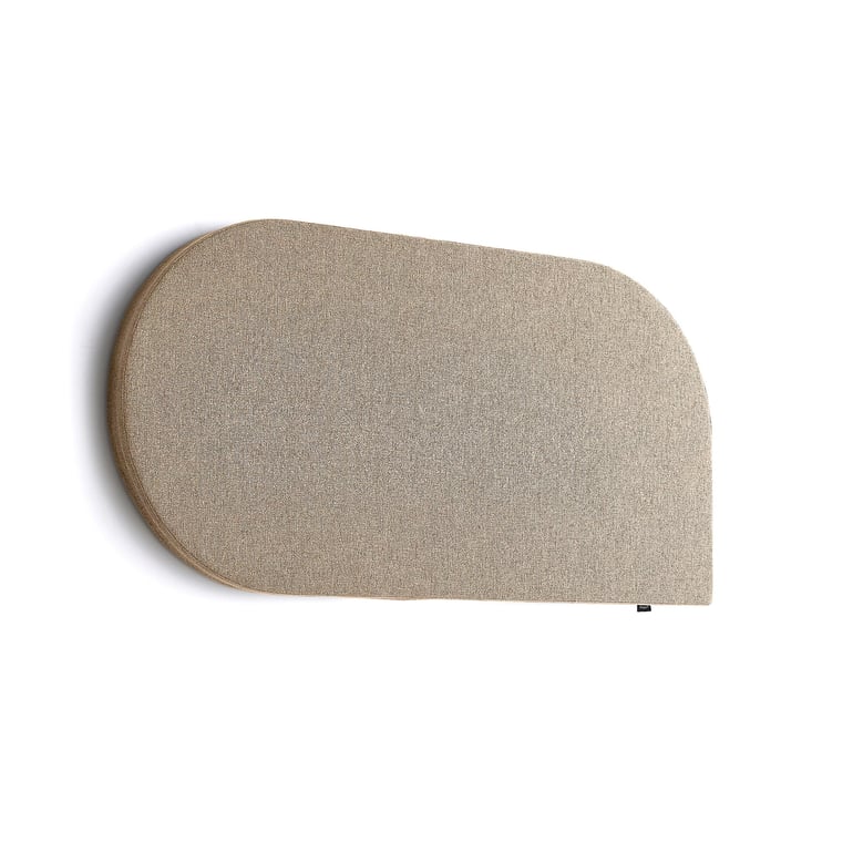 Levně Akustický panel POLY, kapka, 600x1200x56 mm, nástěnný, béžová