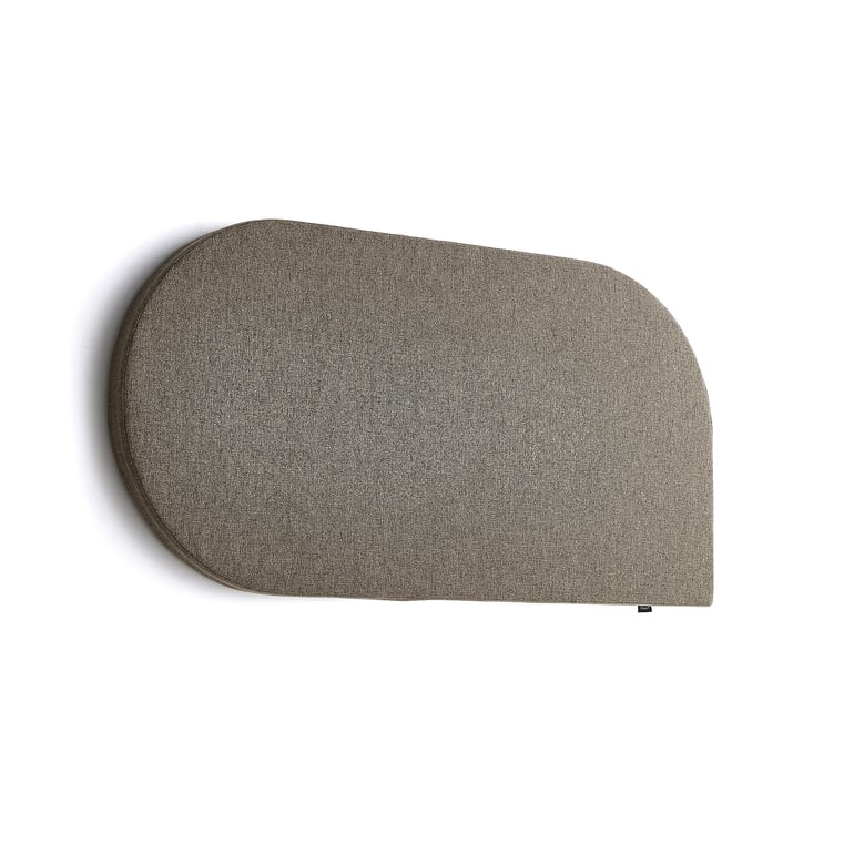 Akustický panel POLY, tvar kvapky, 600x1200x56 mm, nástenný, hnedá
