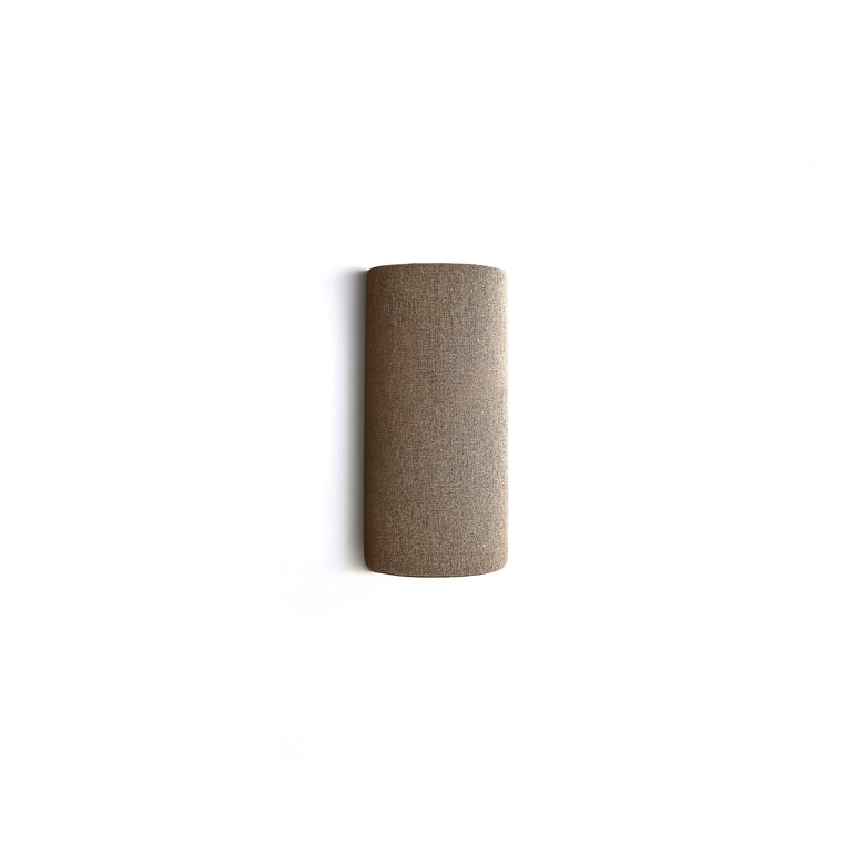 Levně Akustický panel POLY, půlválec, Ø280x500 mm, nástěnný, béžová
