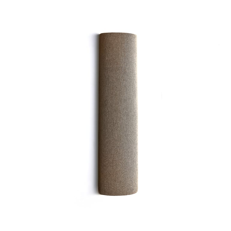 Levně Akustický panel POLY, půlválec, Ø280x1000 mm, nástěnný, béžová