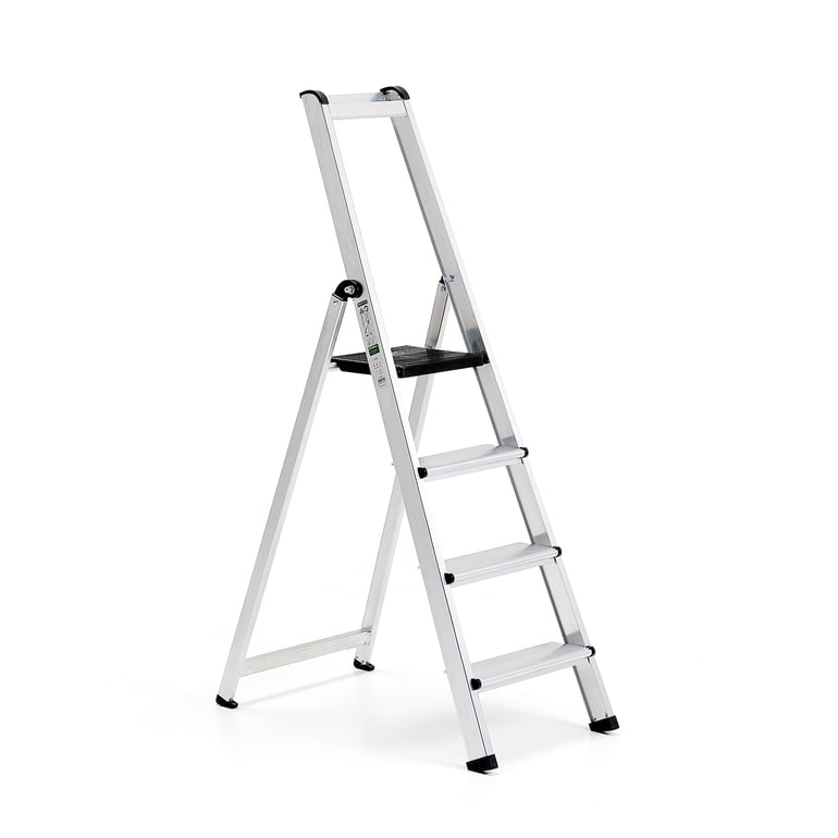 Appleton Step Ladder Professional aluminium stepladder UPWARD, 4 treads, H 880 mm | AJ ...