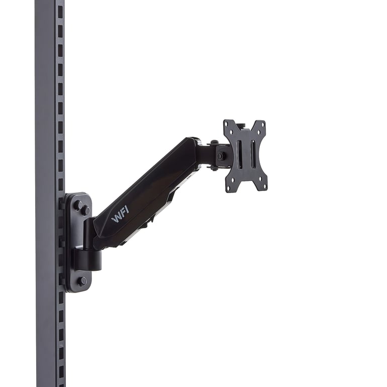 Levně Držák na monitor k dílenskému stolu ROBUST/SOLID/VERVE, nastavitelné rameno, plynový píst, 8 kg