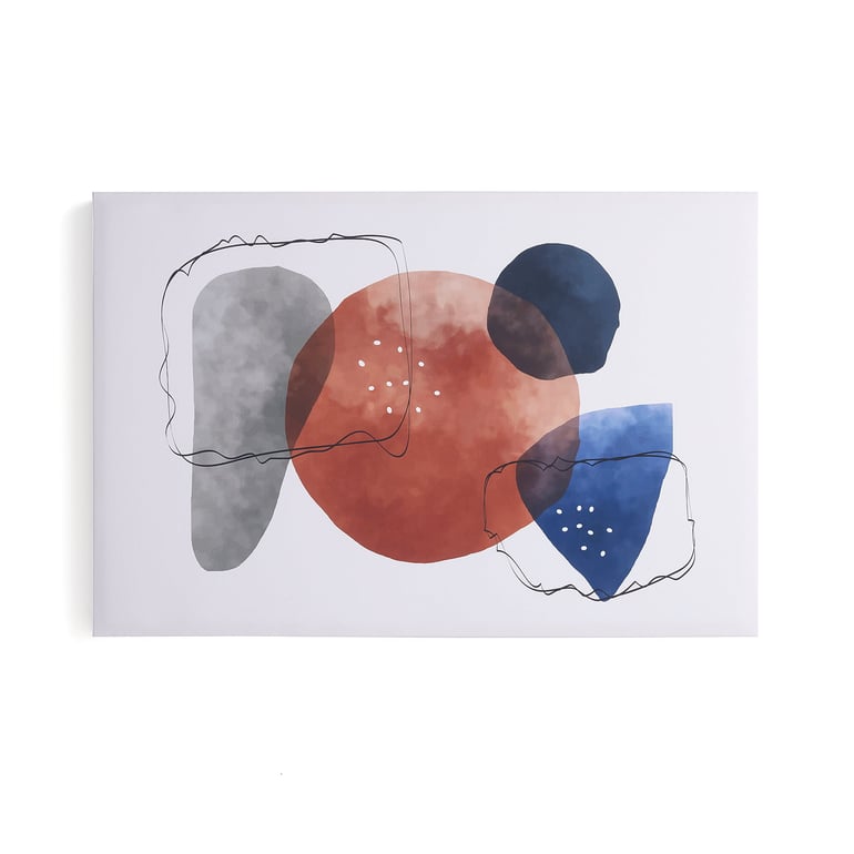 Levně Akustický panel IMAGE, umění, 1200x800 mm, hnědá