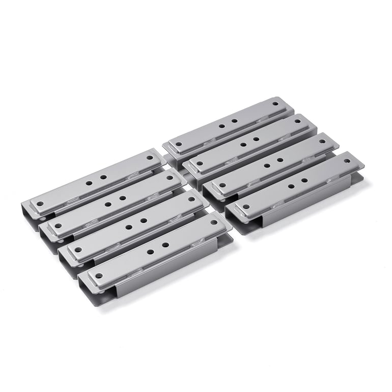 Montážny set UNIFY pre zásuvkový panel pre rokovací stôl QBUS/NOVUS, statický T-rám, 3200+4000 mm, 8