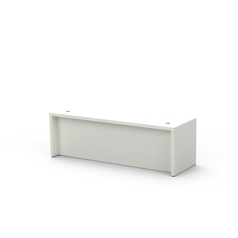 Levně Recepční pult, 2390x780x780 mm, lamino, bílá