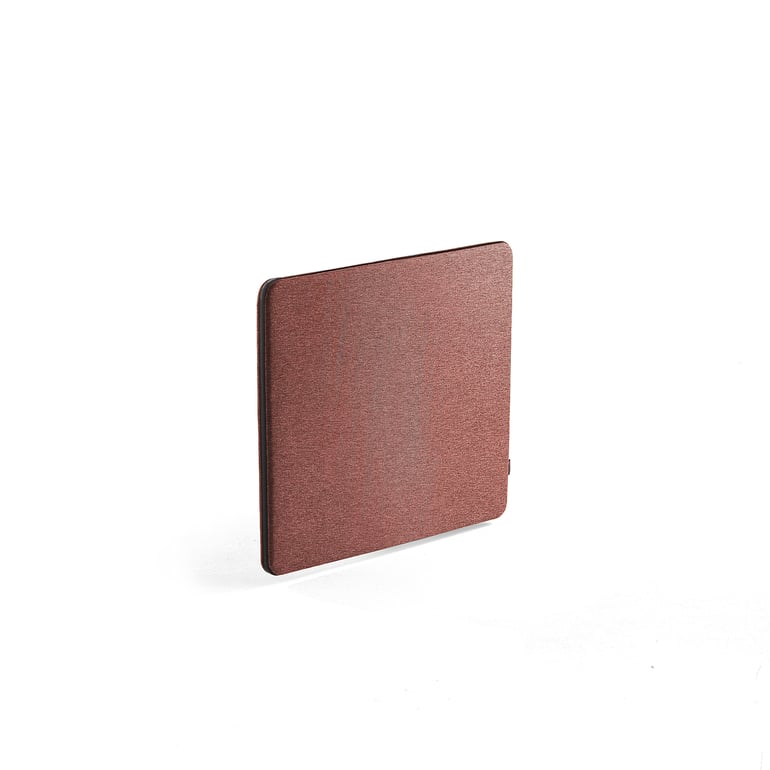 Screen Rivet Reinforced desk screen ZIP RIVET, 800x650 mm, plum with black zipper ...