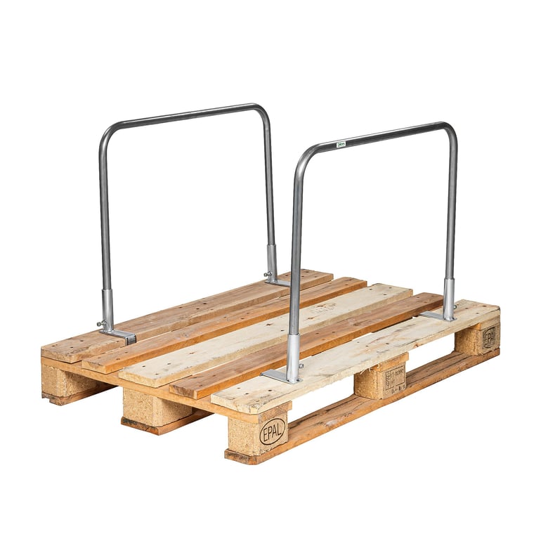 Demountable pallet posts (pair), 775x1000 mm | AJ Products IE