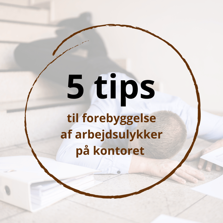 5 tips til at forebygge arbejdsulykker