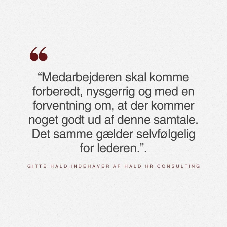 Citat Gitte Hald