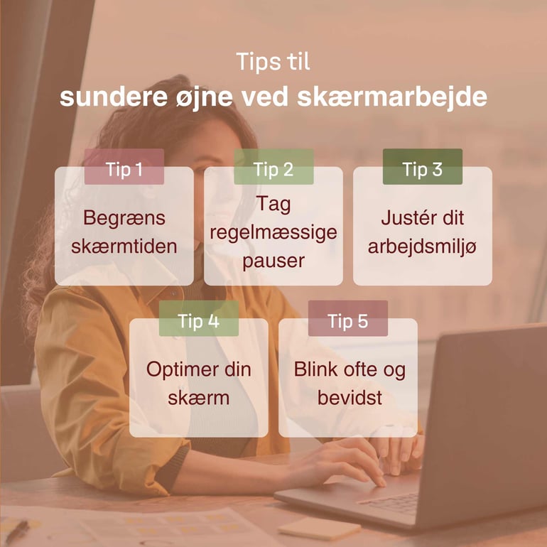 Tip 1-5 - Hvil øjnene