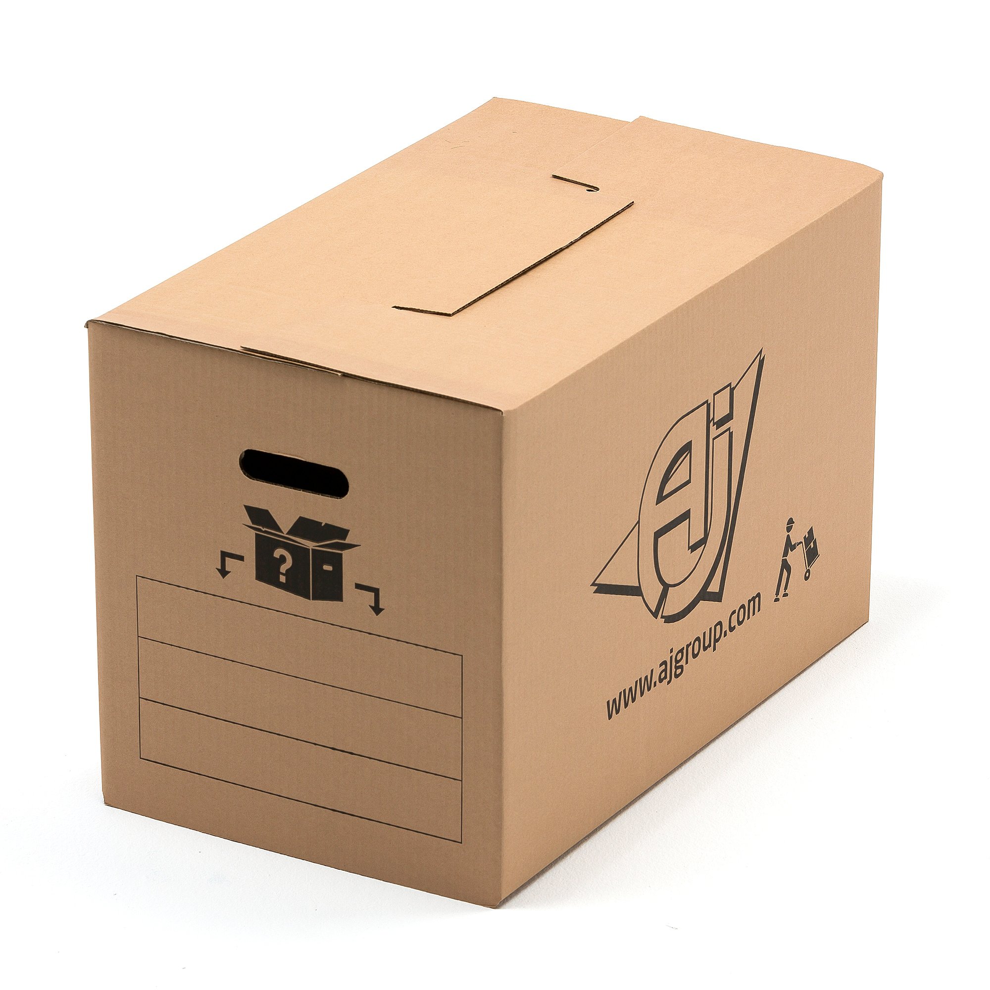 E-shop Krabice na sťahovanie, 580x350x380 mm, hrúbka 7 mm, 10 ks