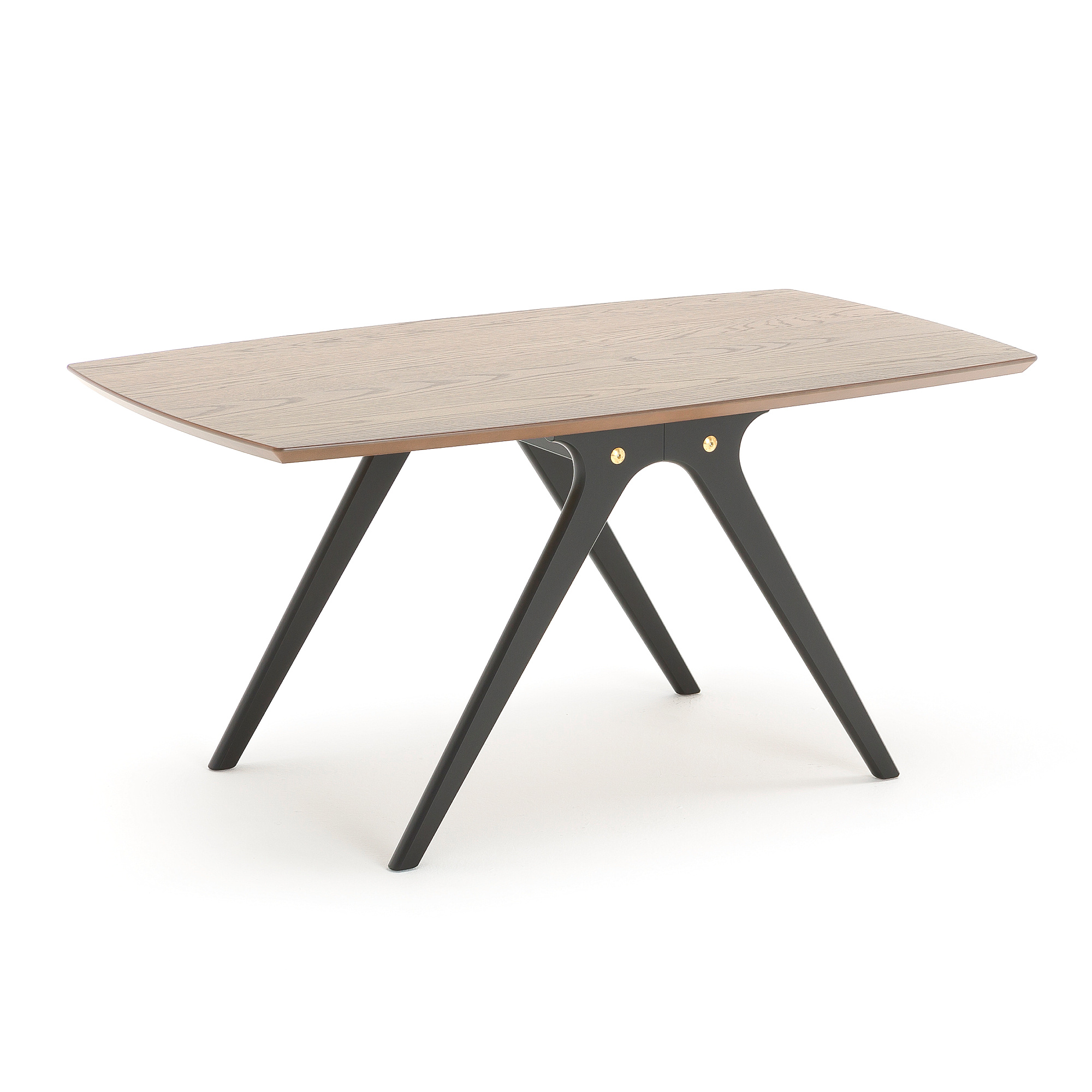 E-shop Konferenčný stolík SWING, 1100x600x520 mm, zadymený dub