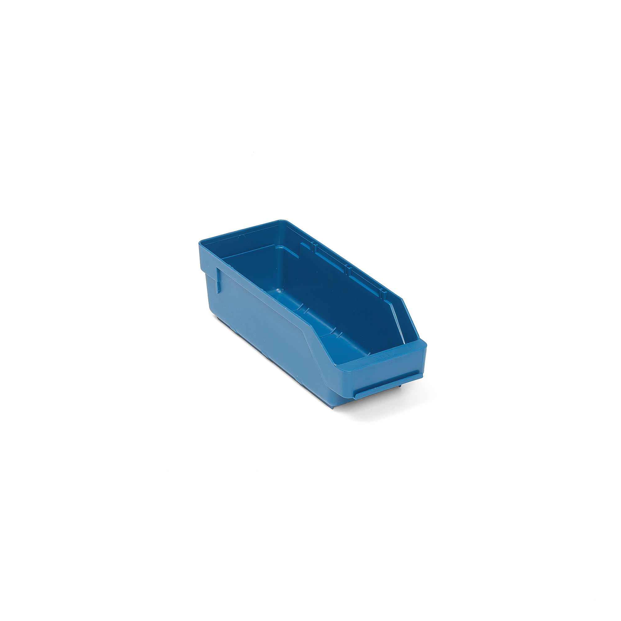 Plastový box na súčiastky REACH, Š 120 x H 300 x V 95 mm, modrý