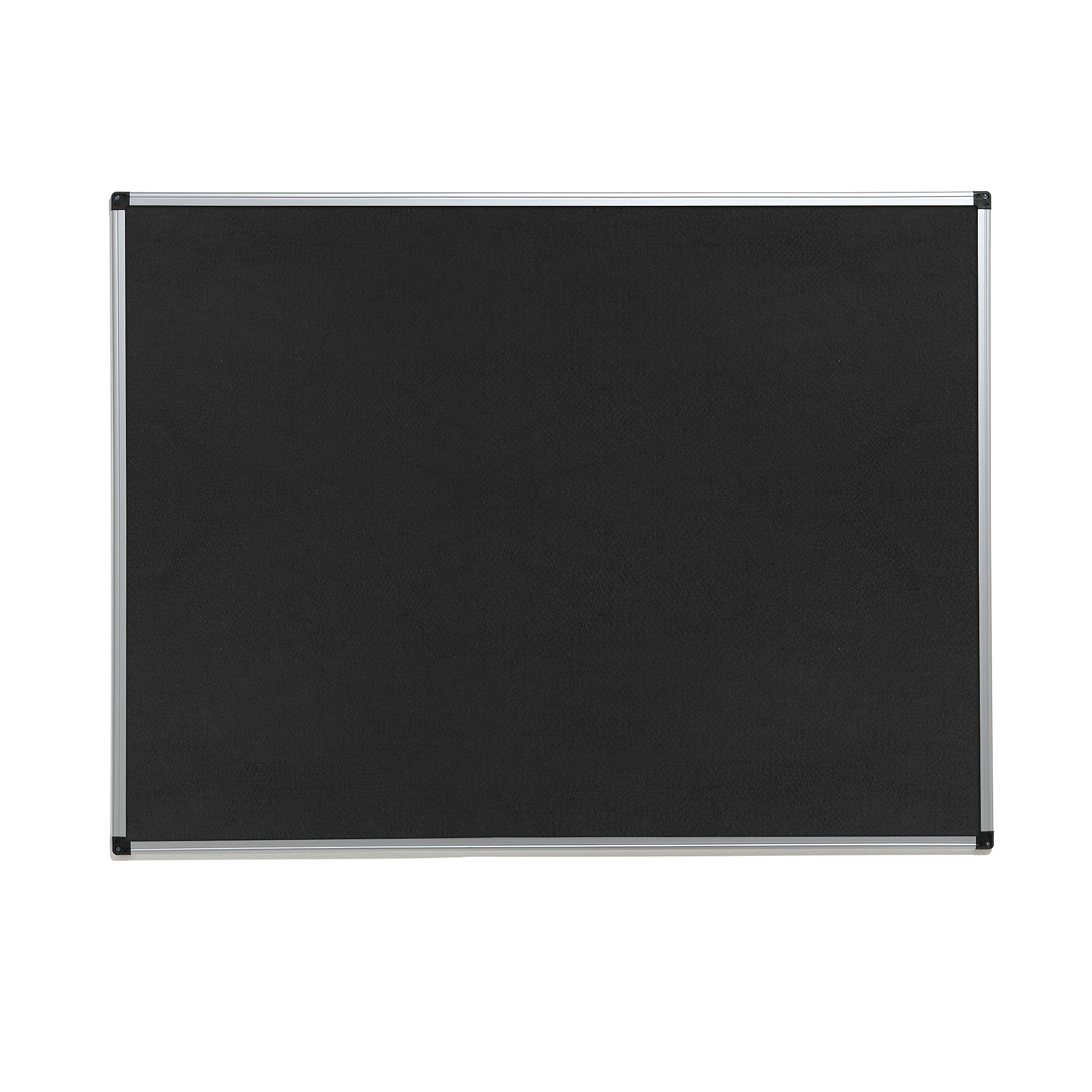 E-shop Nástenka s hliníkovým rámom MARIA, 1200x900 mm, čierna