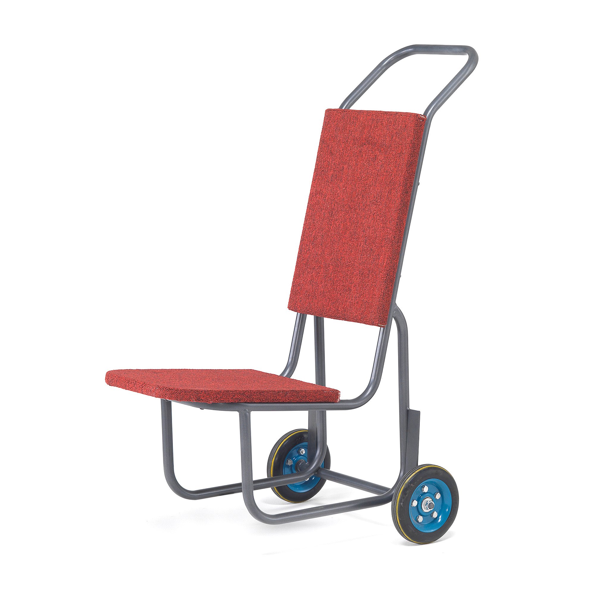 E-shop Vozík na prepravu stoličiek, čalúnený