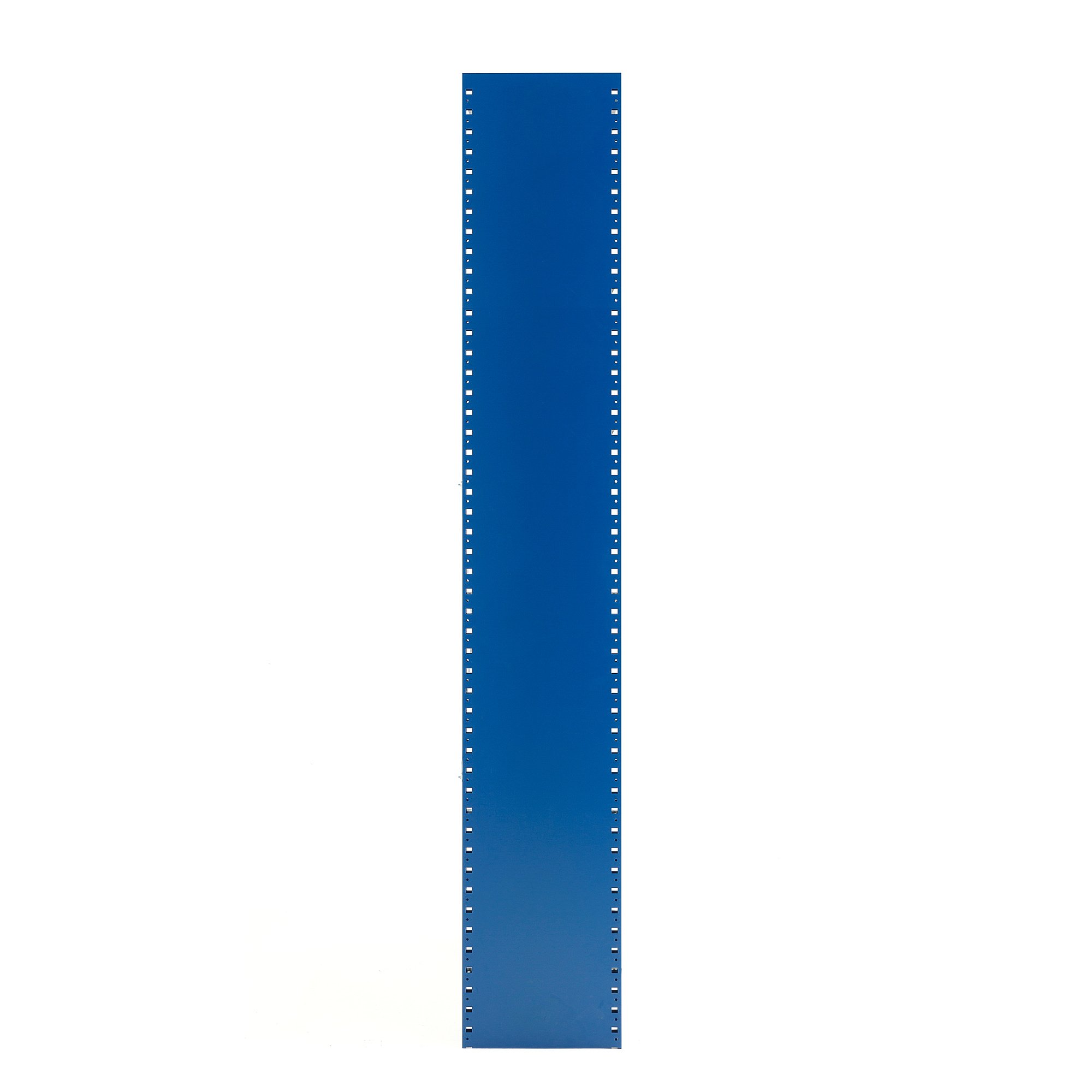 Levně Uzavřený rám k regálu MIX, 2100x400 mm, modrý, 1 ks