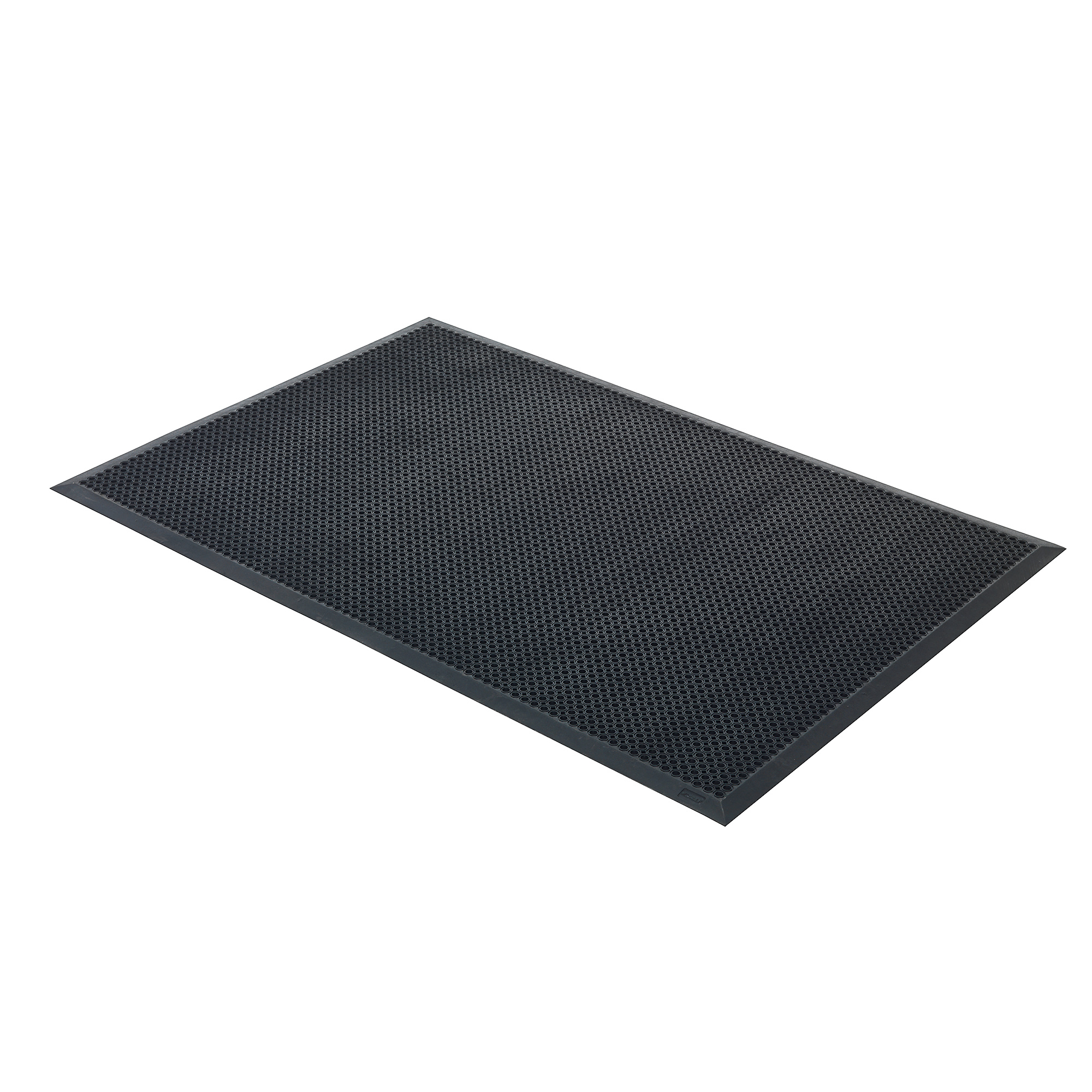 E-shop Gumová rohož pred dvere HELLO, 900x1500 mm, čierna