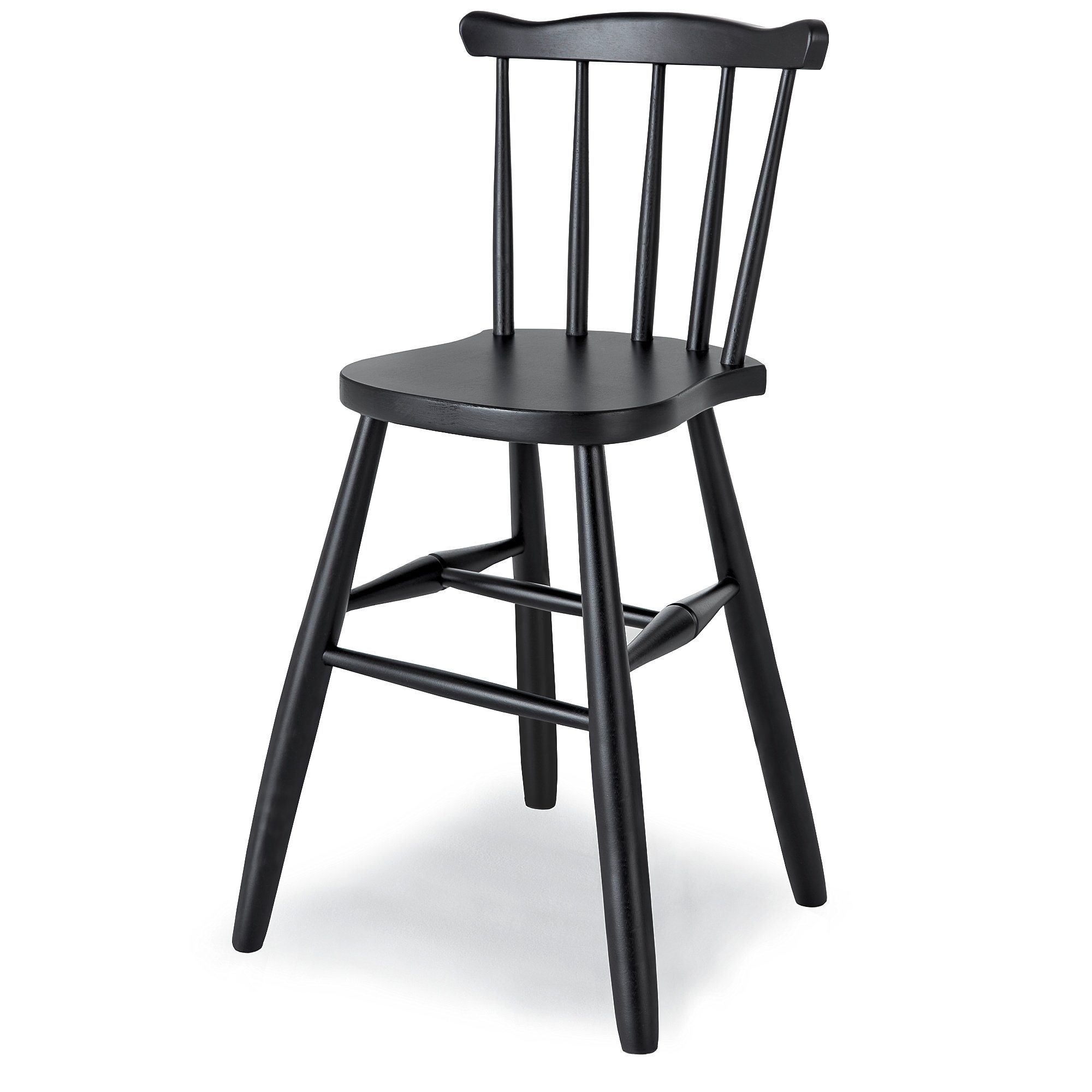 Dětská židle BASIC, výška 520 mm, černá