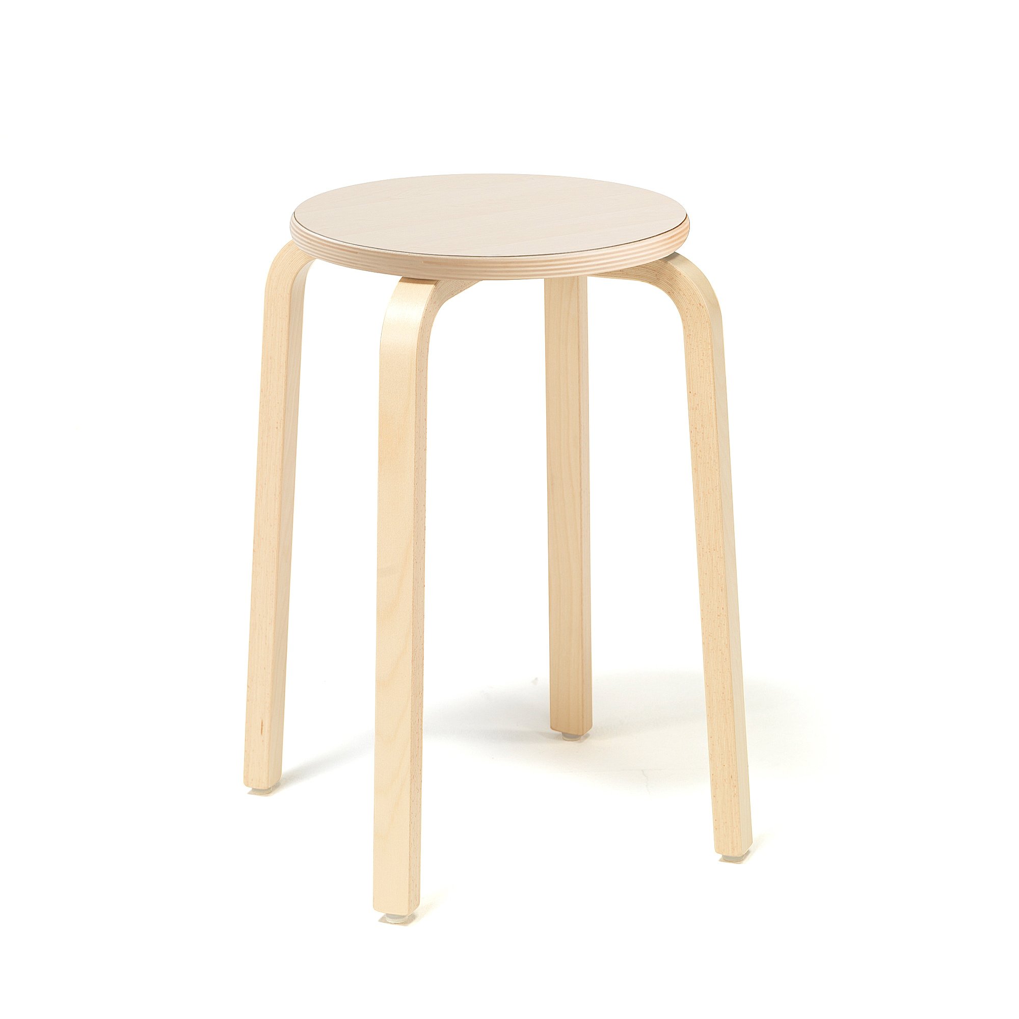 E-shop Drevená stolička NEMO, V 530 mm, breza