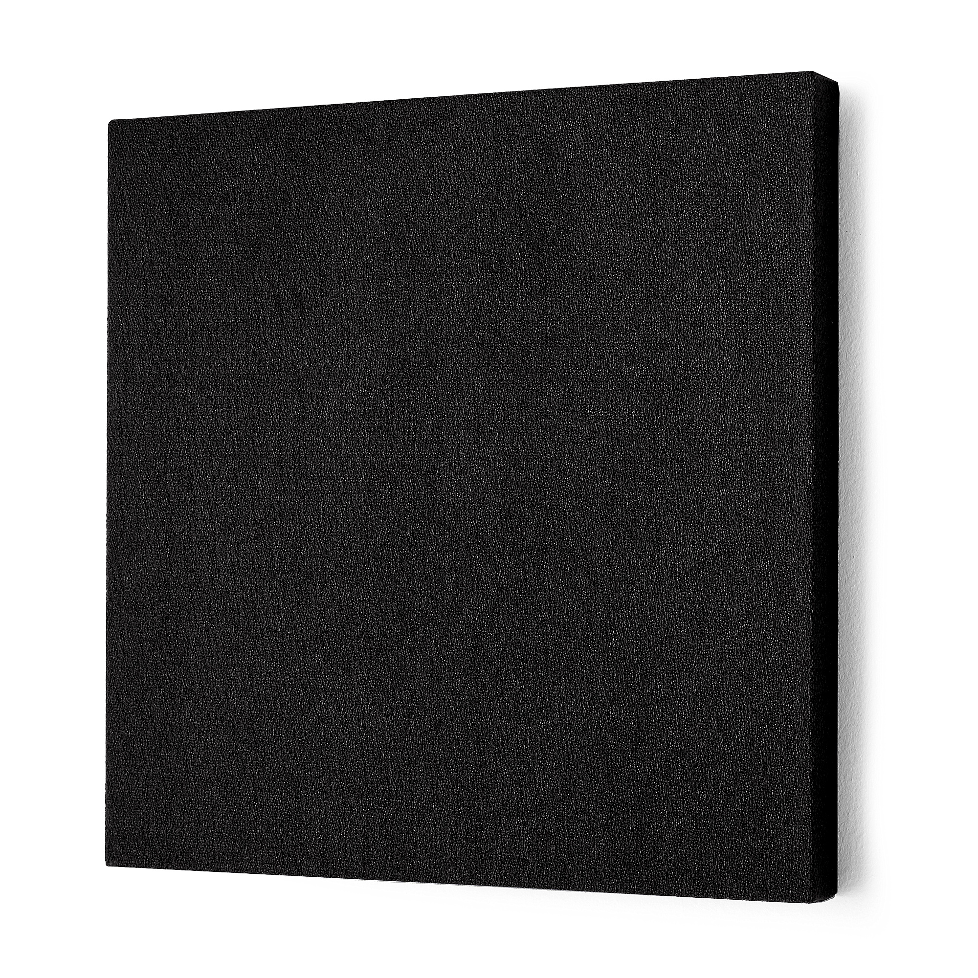 Akustický panel POLY, čtverec, 600x600x56 mm, černý