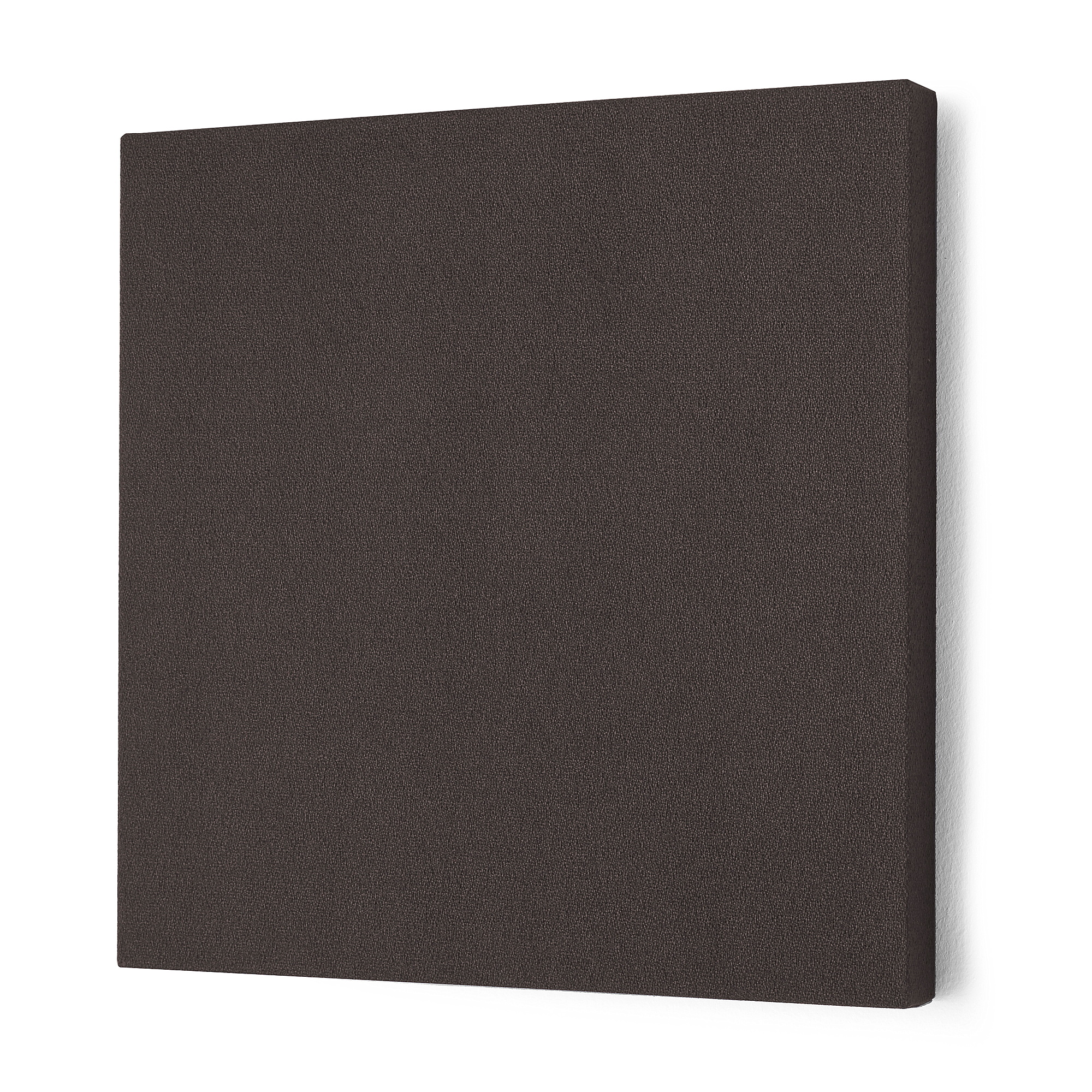 Akustický panel POLY, čtverec, 600x600x56 mm, tmavě šedý