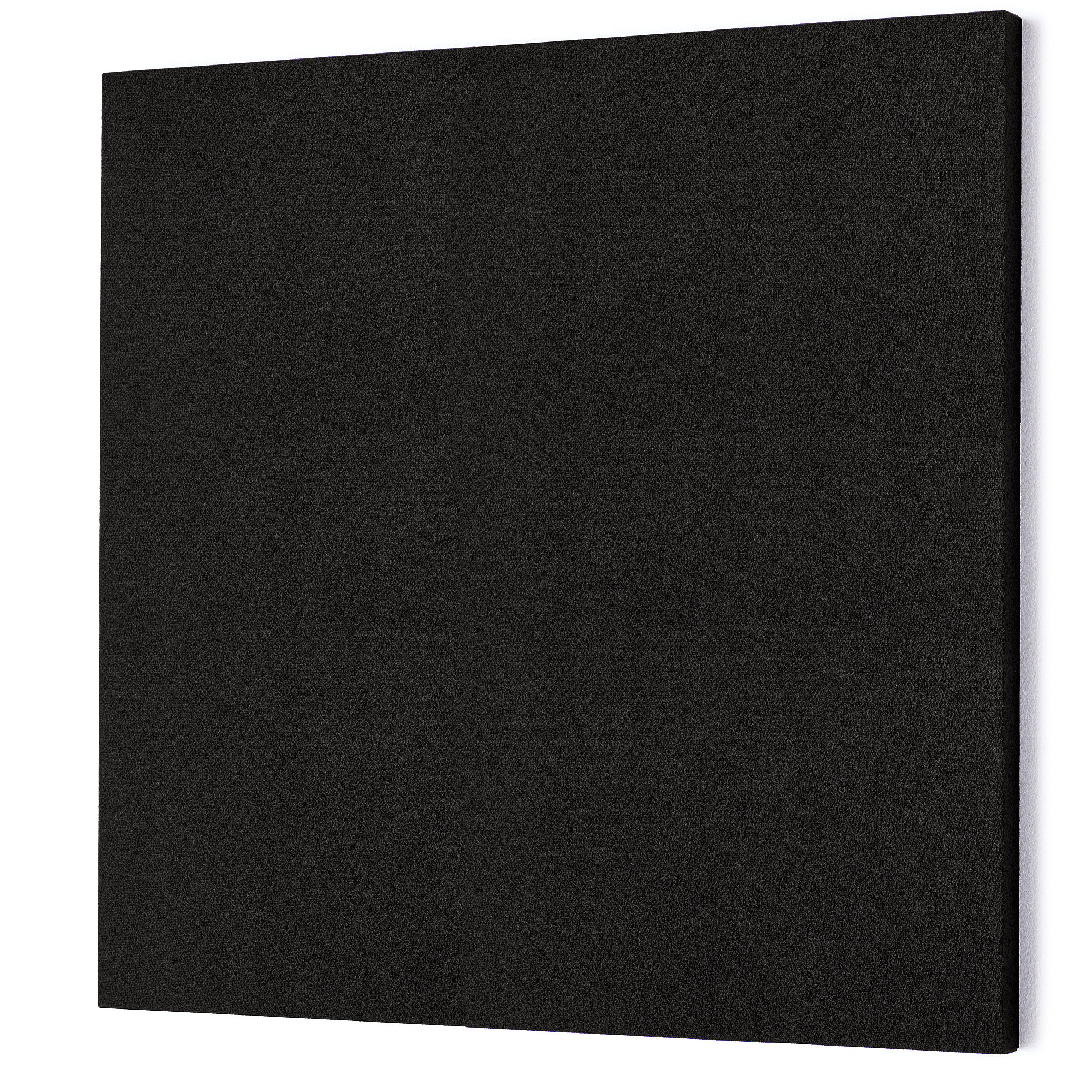 Akustický panel POLY, čtverec, 1180x1180x56 mm, černý