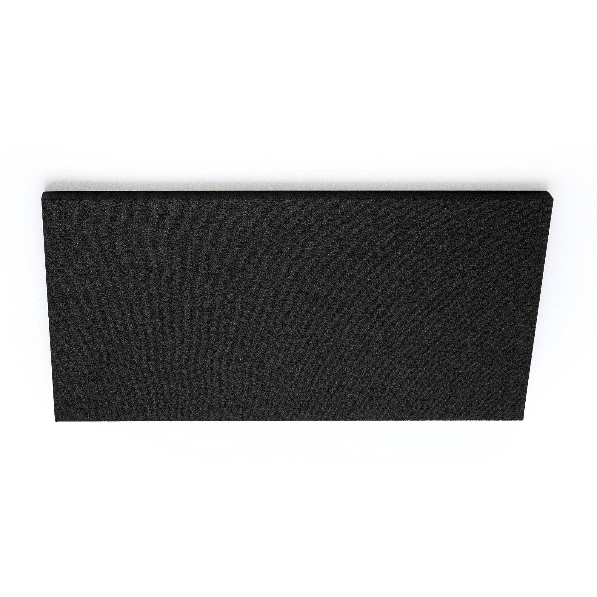 Akustický panel POLY, obdélník, 1180x600x56 mm, černá