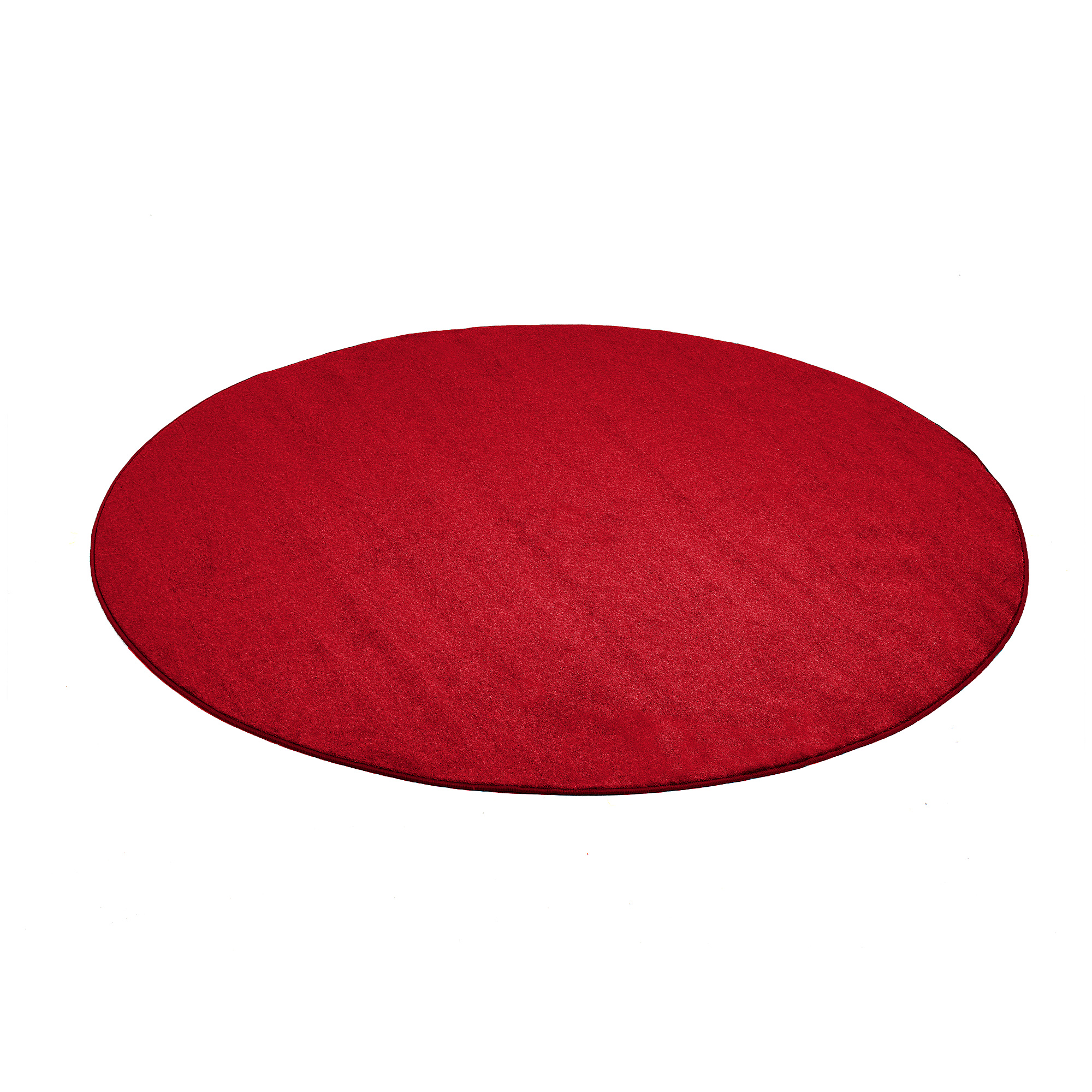 Levně Kulatý koberec KALLE, Ø1500 mm, červený