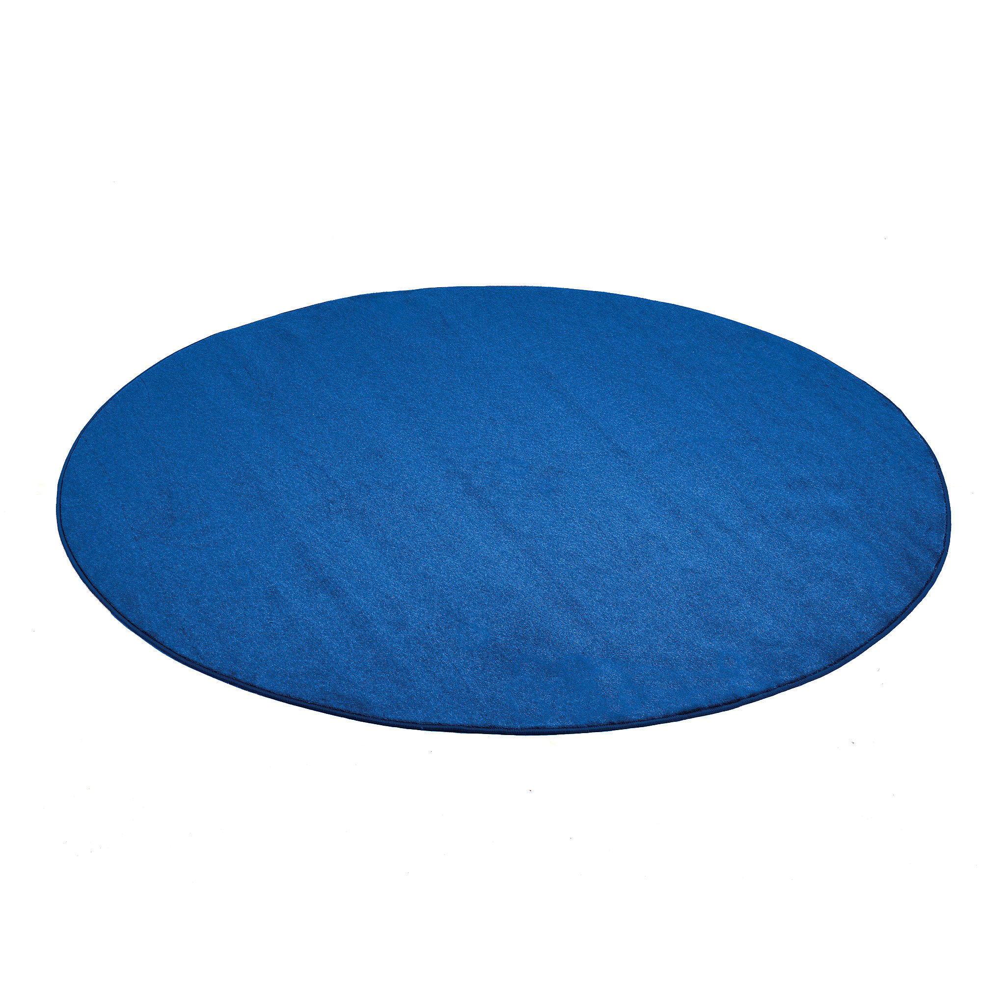E-shop Okrúhly koberec KALLE, Ø2500 mm, modrý