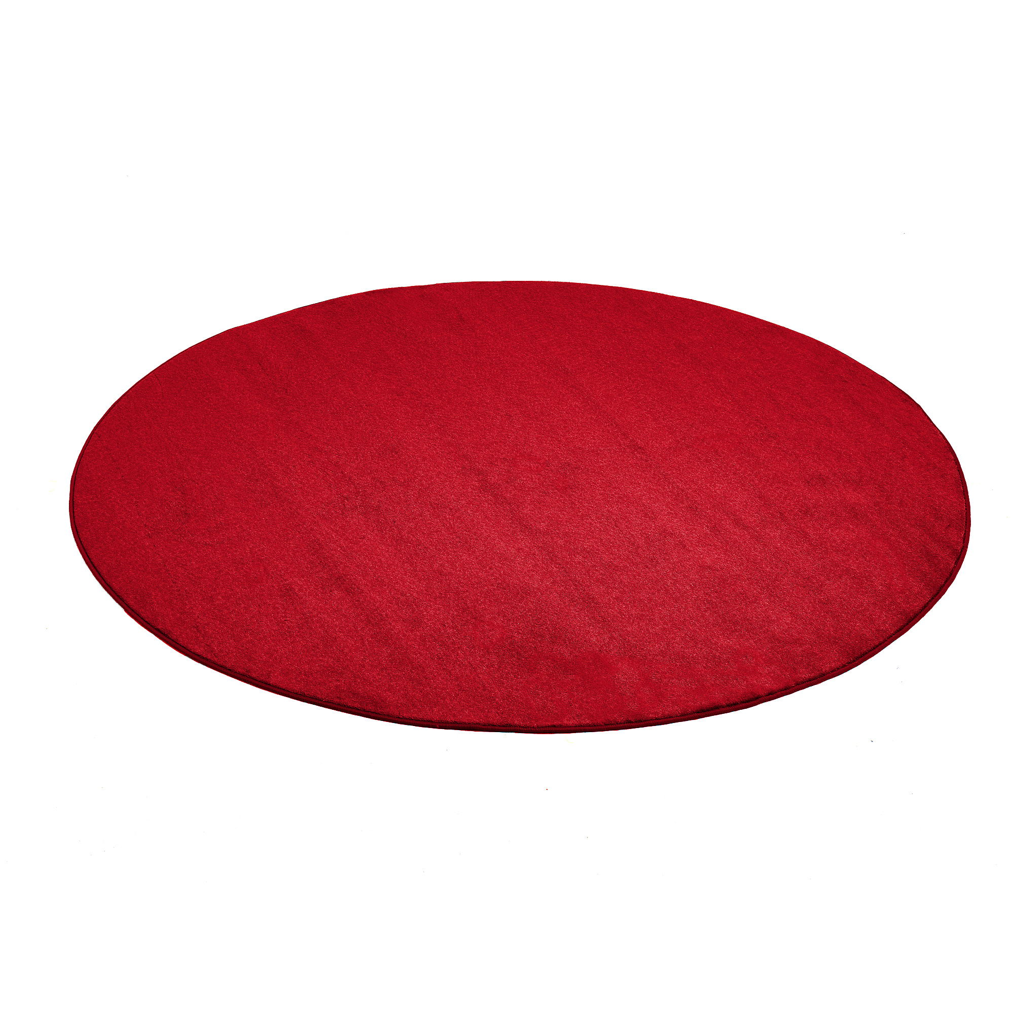 Levně Kulatý koberec KALLE, Ø4000 mm, červený