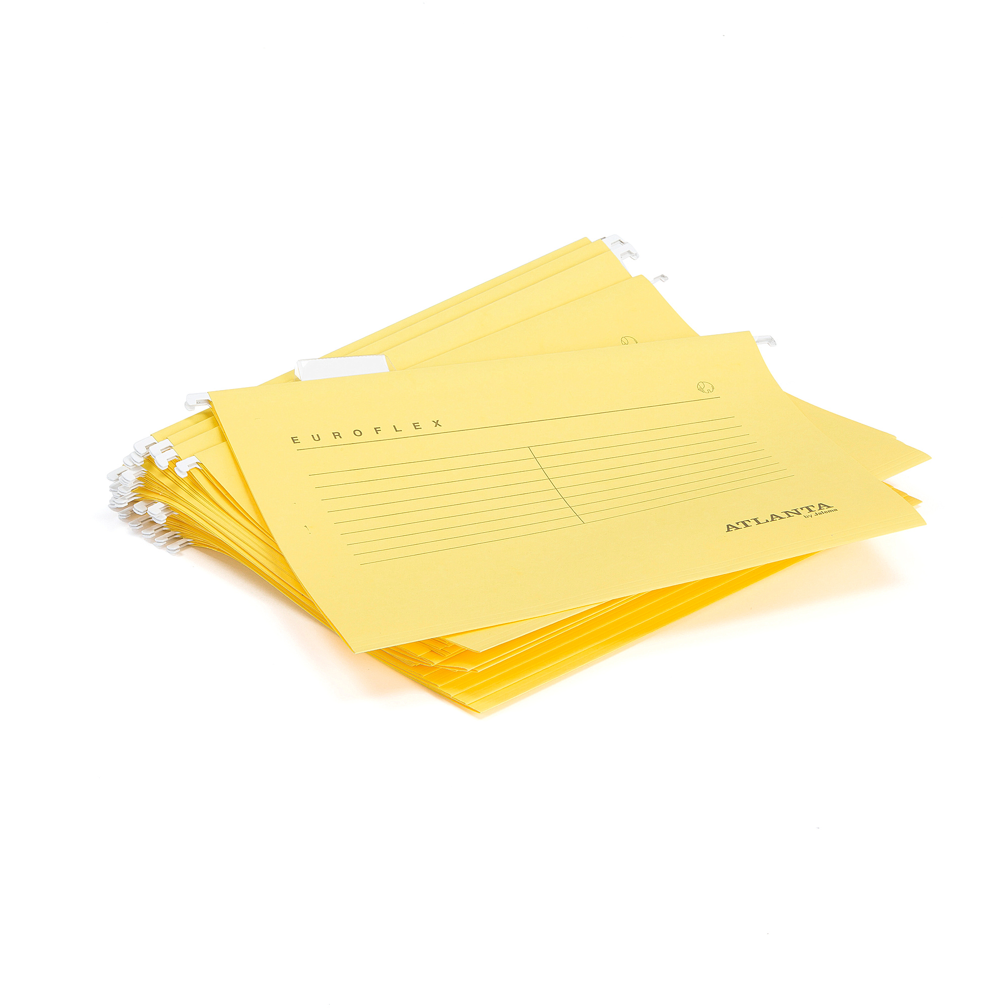 Závěsné desky, A4, žlutá, bal. 25 ks