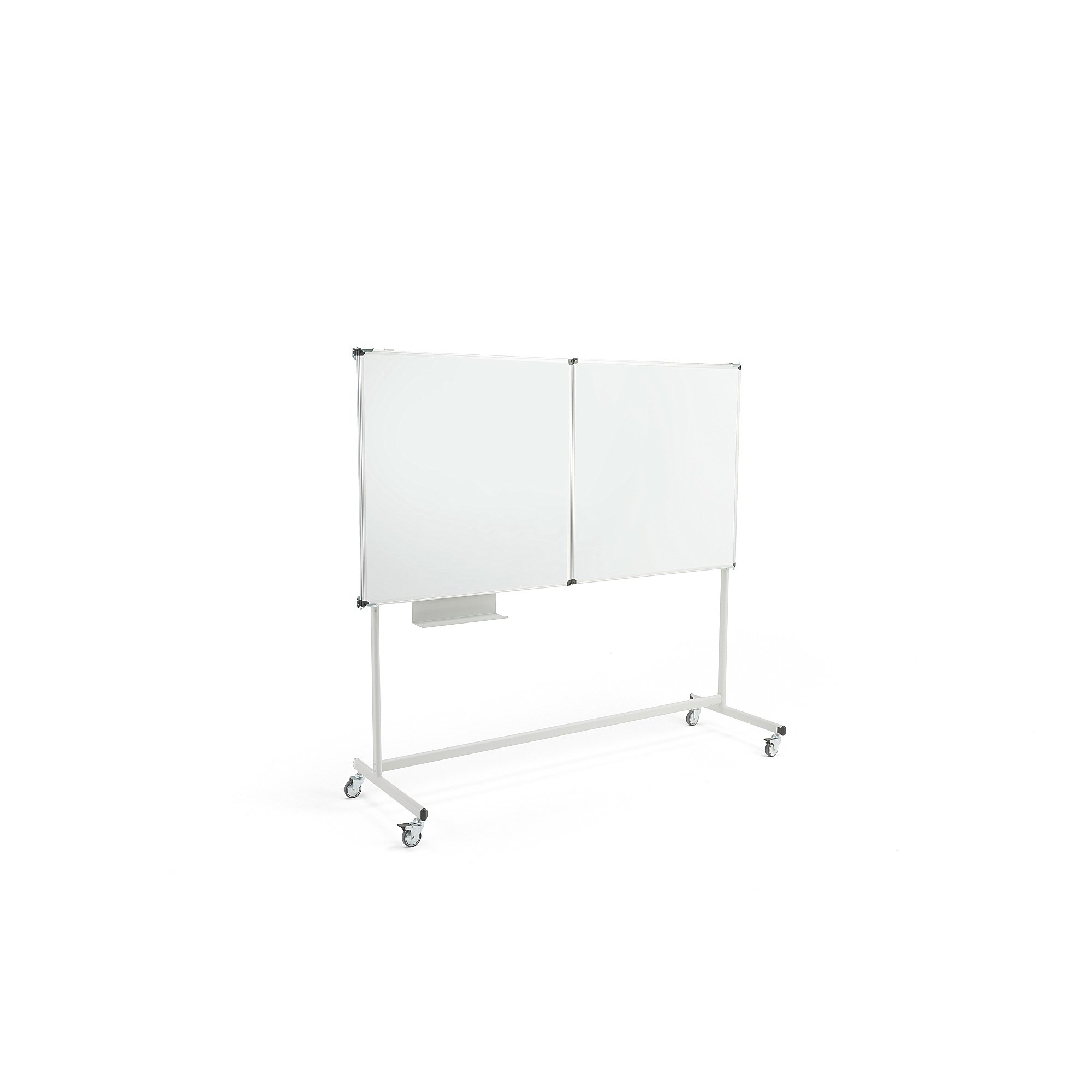 Levně Pojízdná bílá tabule MEGAN, třídílná, 1800x1200 mm