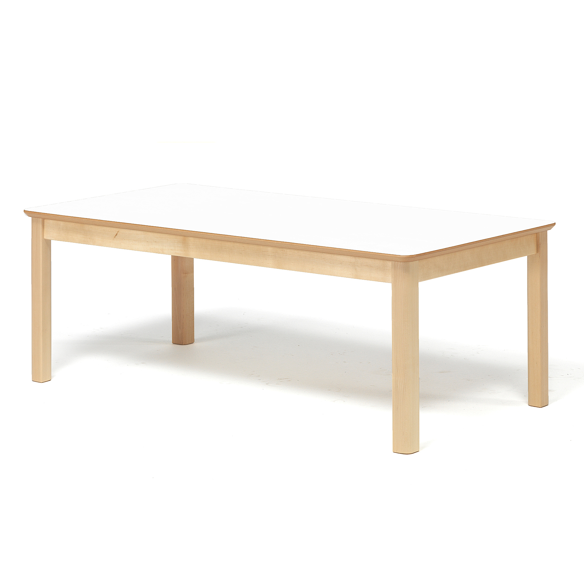 E-shop Detský stôl ZET, breza + biela, 1200x600x500 mm