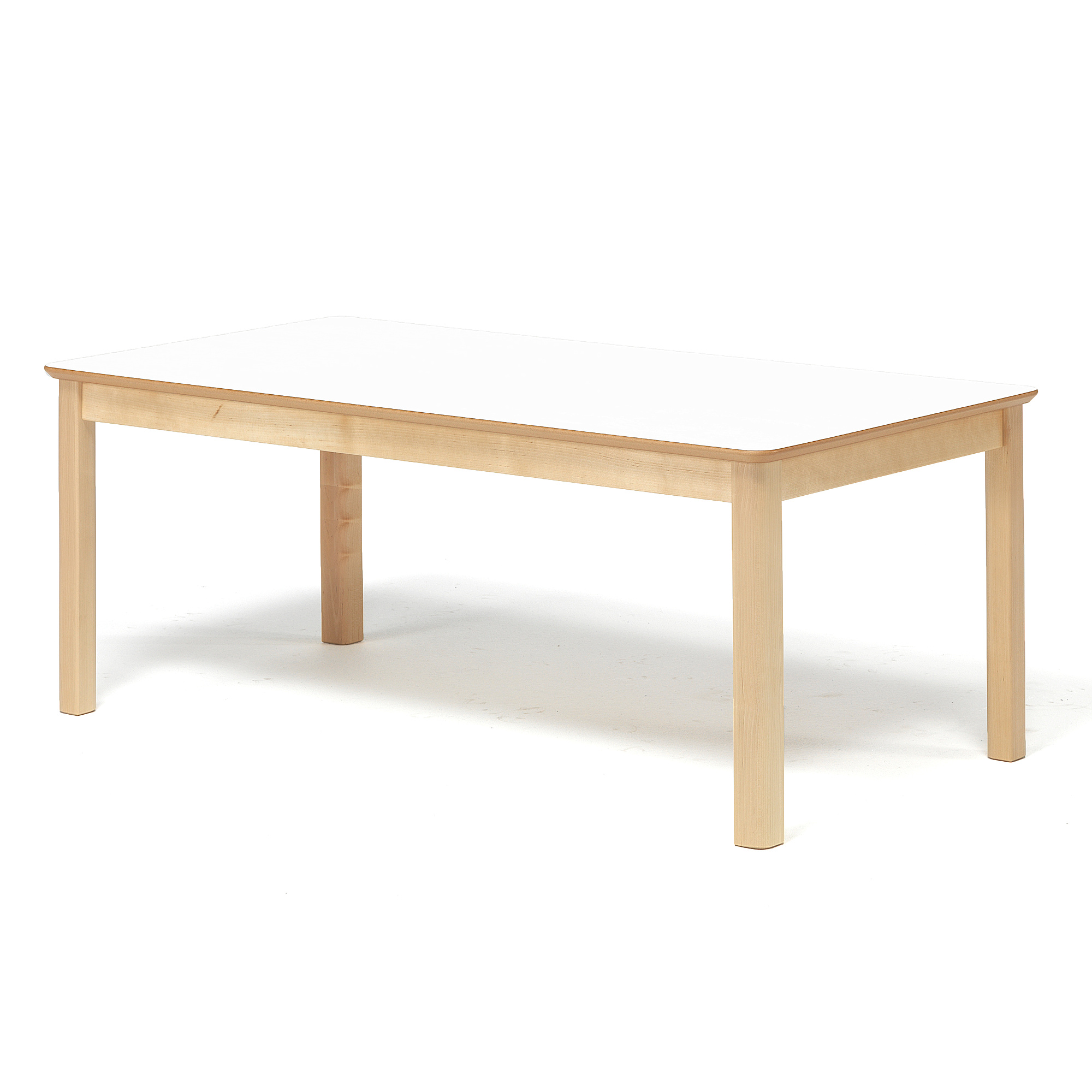 E-shop Detský stôl ZET, breza + biela, 1200x600x550 mm