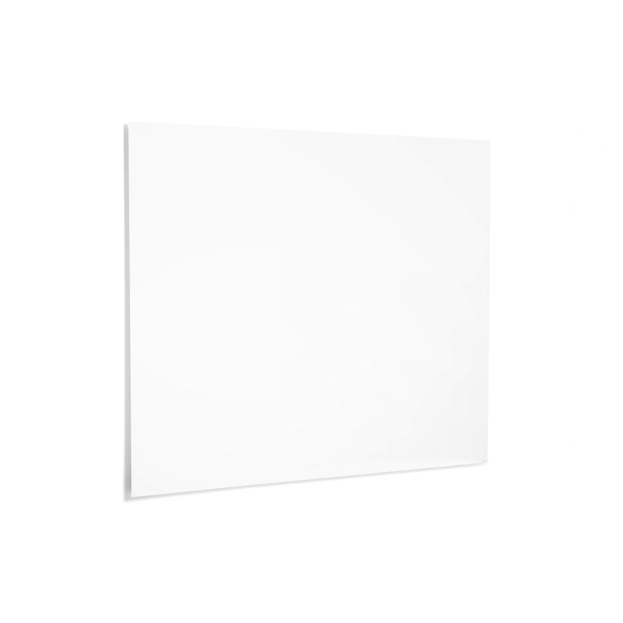 Bílá magnetická tabule AIR, bez rámu, 1490x1190 mm