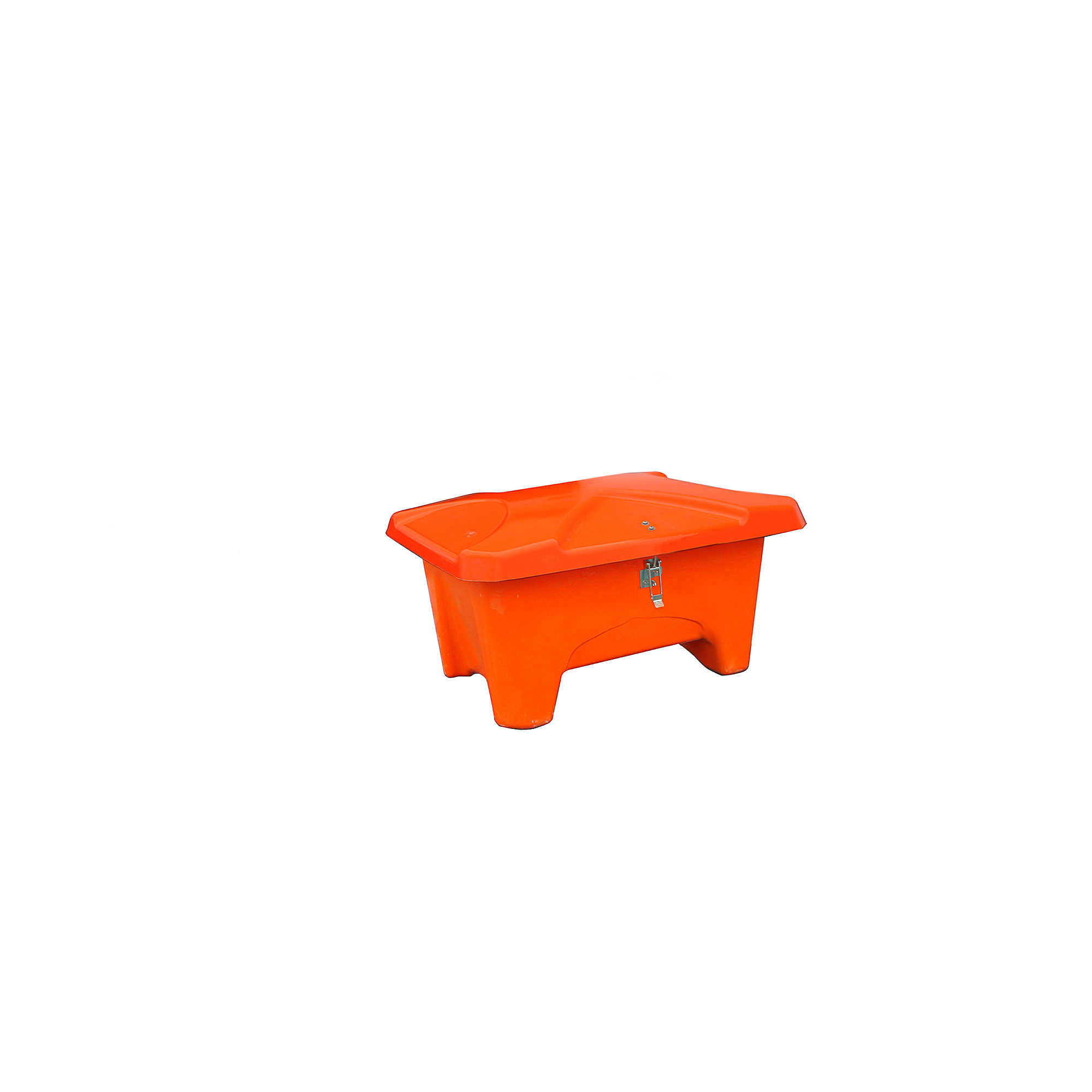 Redskapslåda, 280 liter, orange - förvaringslåda med lock