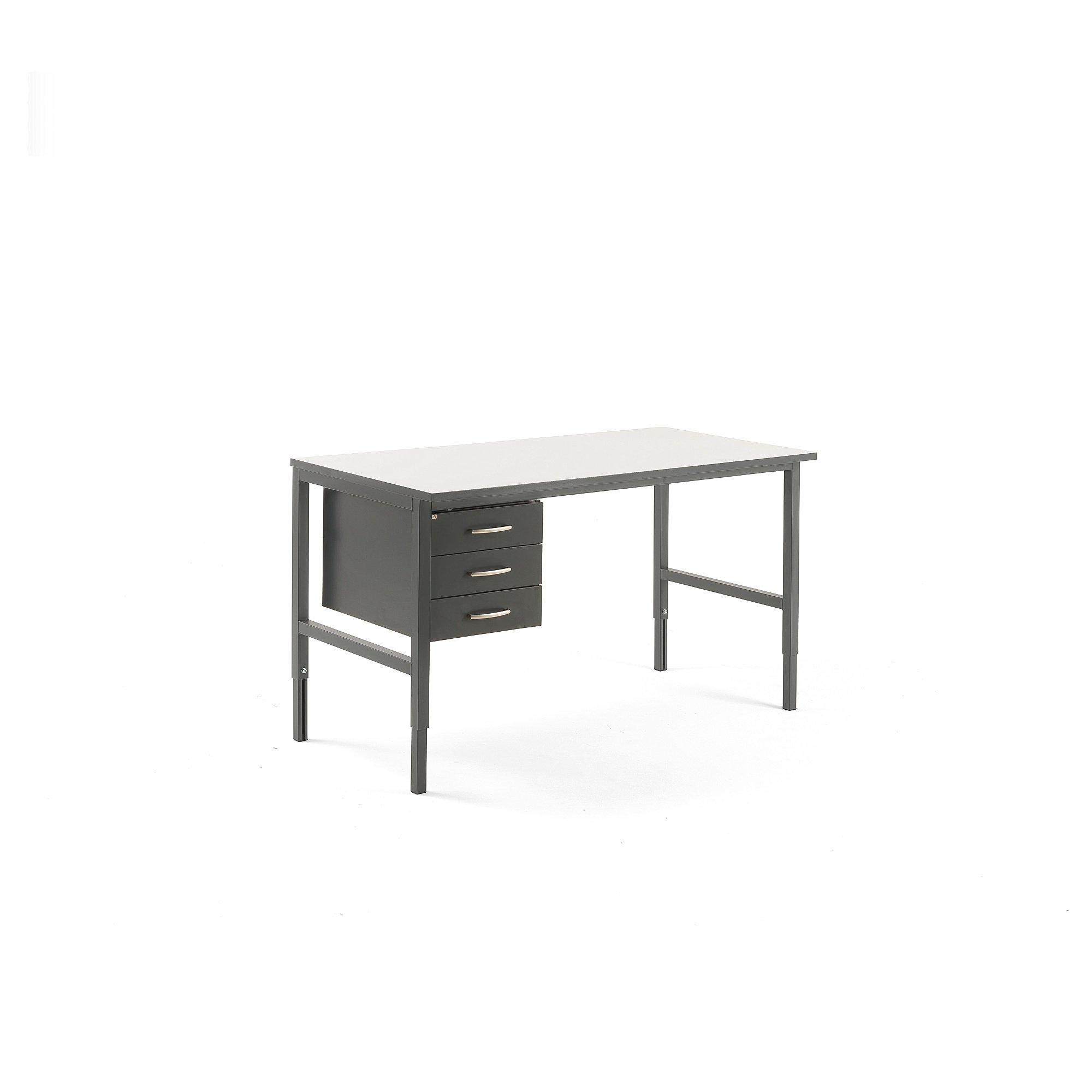 E-shop Dielenský stôl Cargo, 1600x750 mm, 3 zásuvky