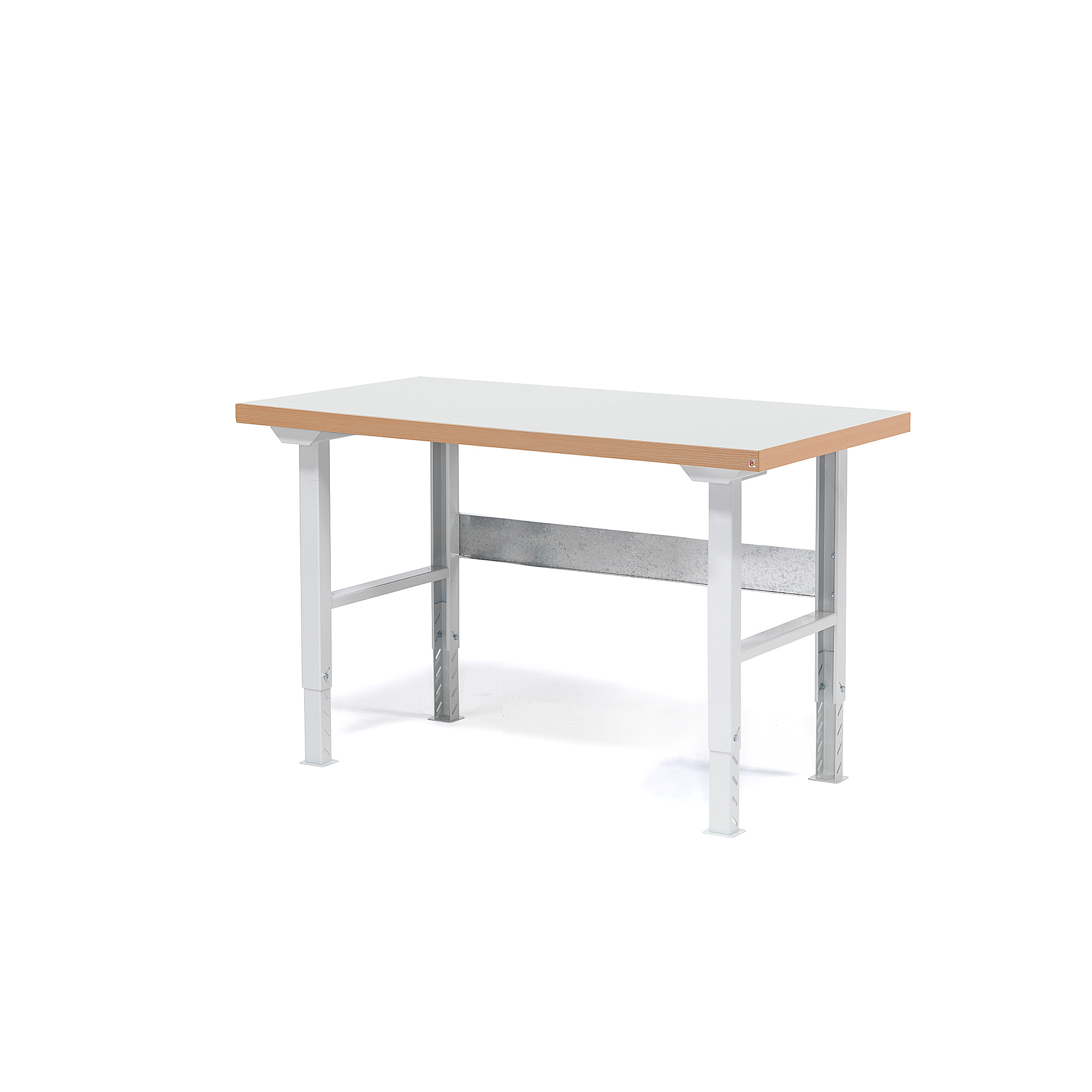Profi dielenský stôl SOLID 750, nosnosť 750 kg, 1500x800 mm, laminát