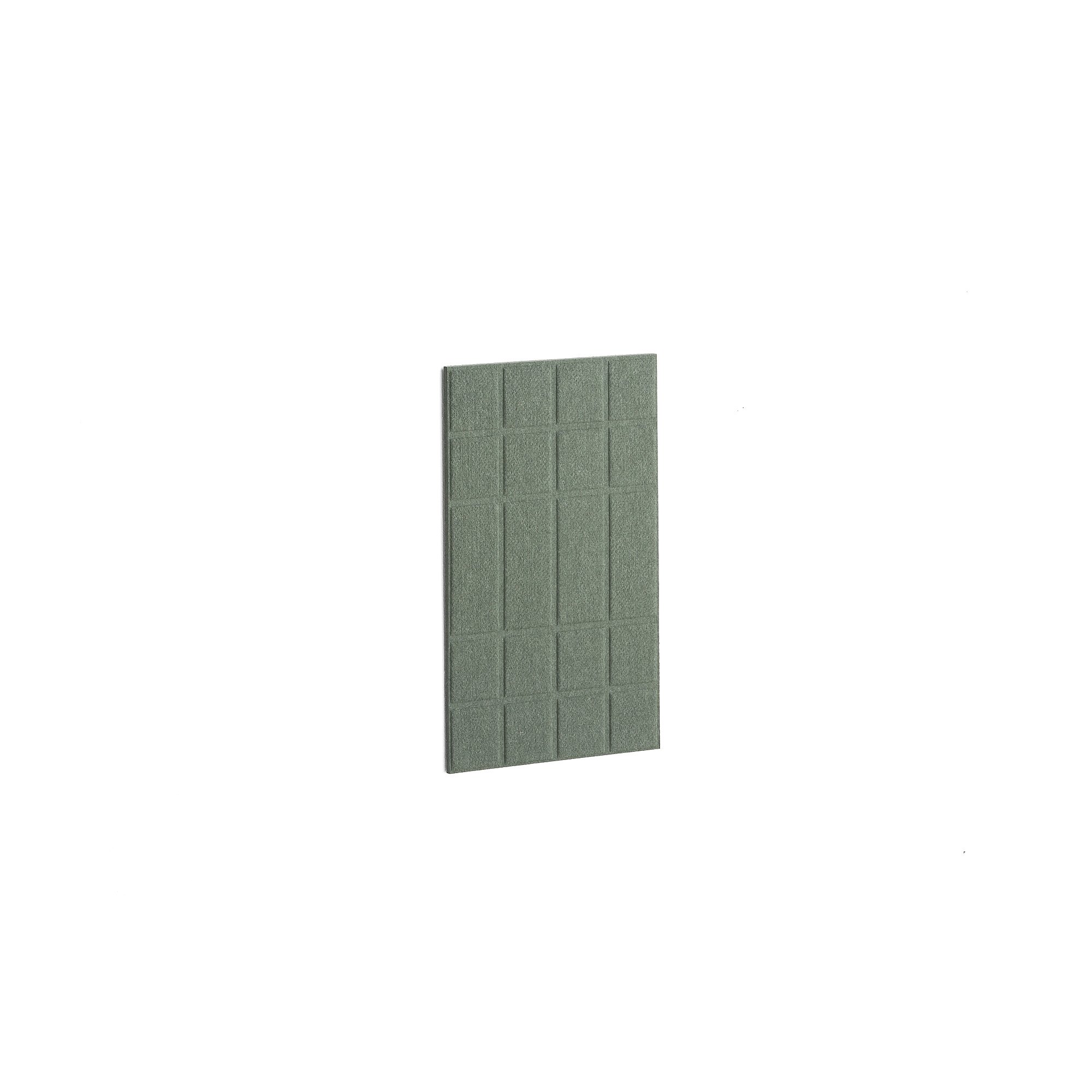 Akustický panel SPLIT, 400x600 mm, zelený