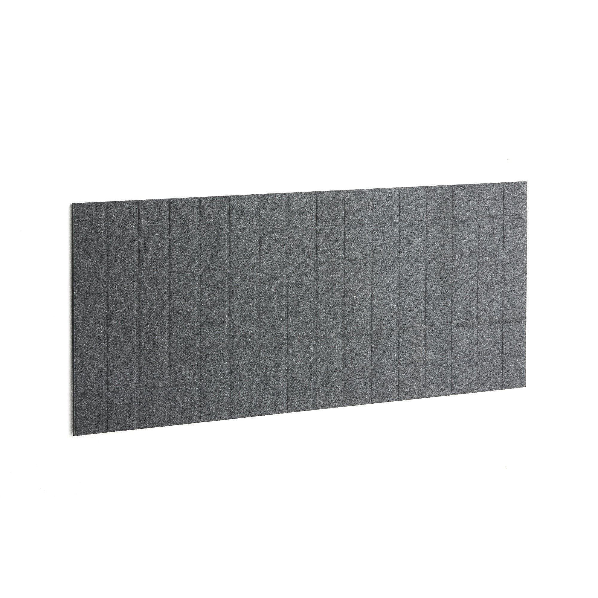 Akustický panel SPLIT, 1600x600 mm, tmavě šedý