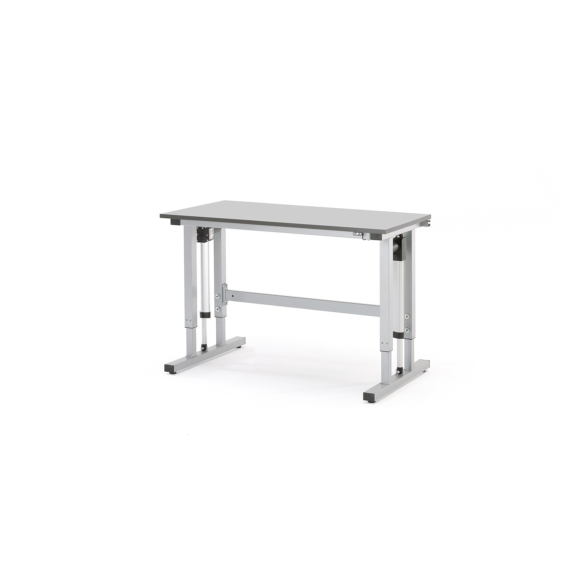 E-shop Výškovo nastaviteľný dielenský stôl MOTION, 1200x600 mm, nosnosť 300 kg