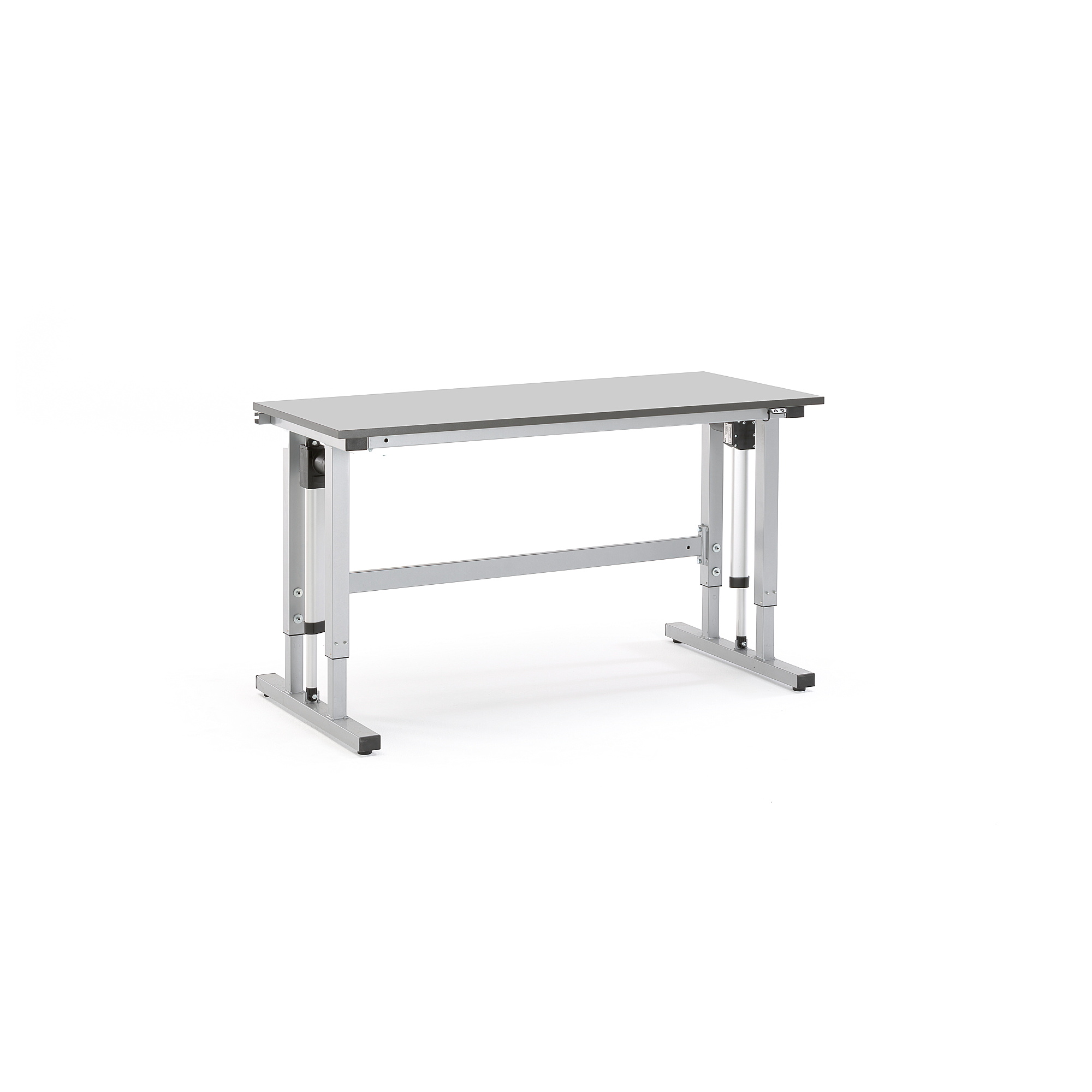 E-shop Výškovo nastaviteľný dielenský stôl MOTION, 1500x600 mm, nosnosť 300 kg