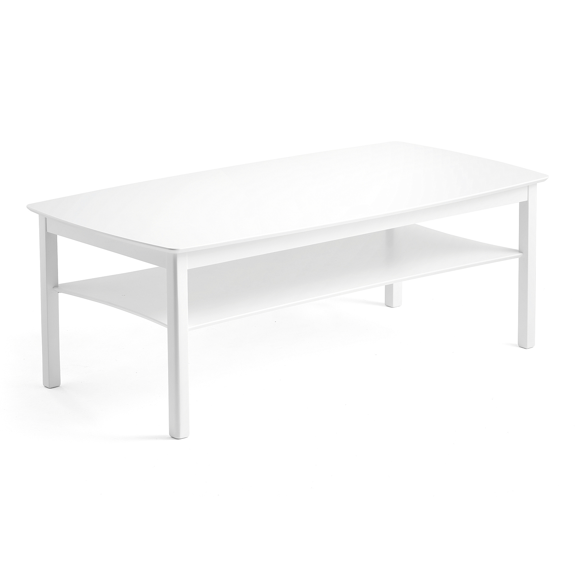 Levně Konferenční stolek MARATHON, 1200x700 mm, bílá