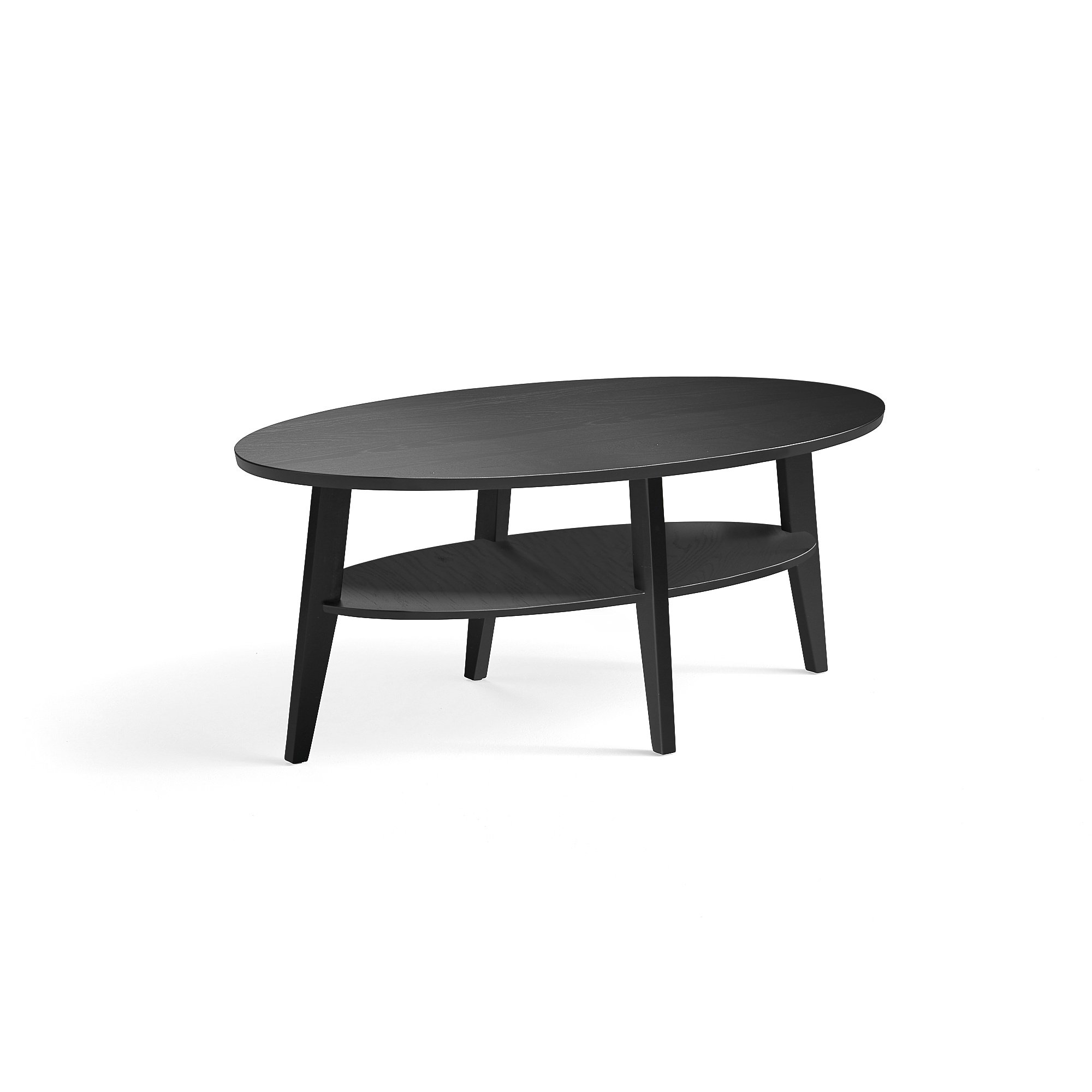 Levně Konferenční stolek HOLLY, 1200x700 mm, černý