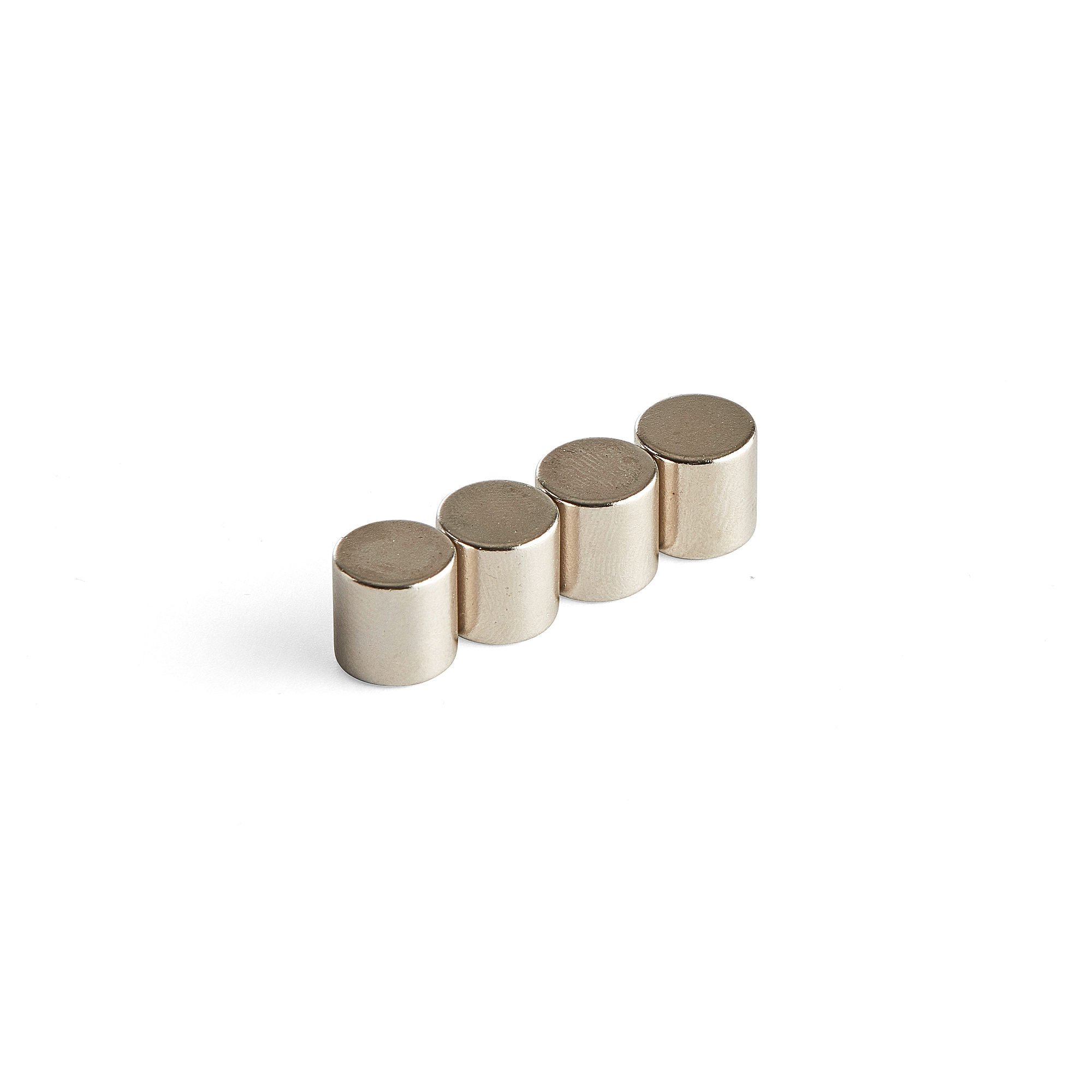 Extra starka magneter, 4-pack, cylinder - med