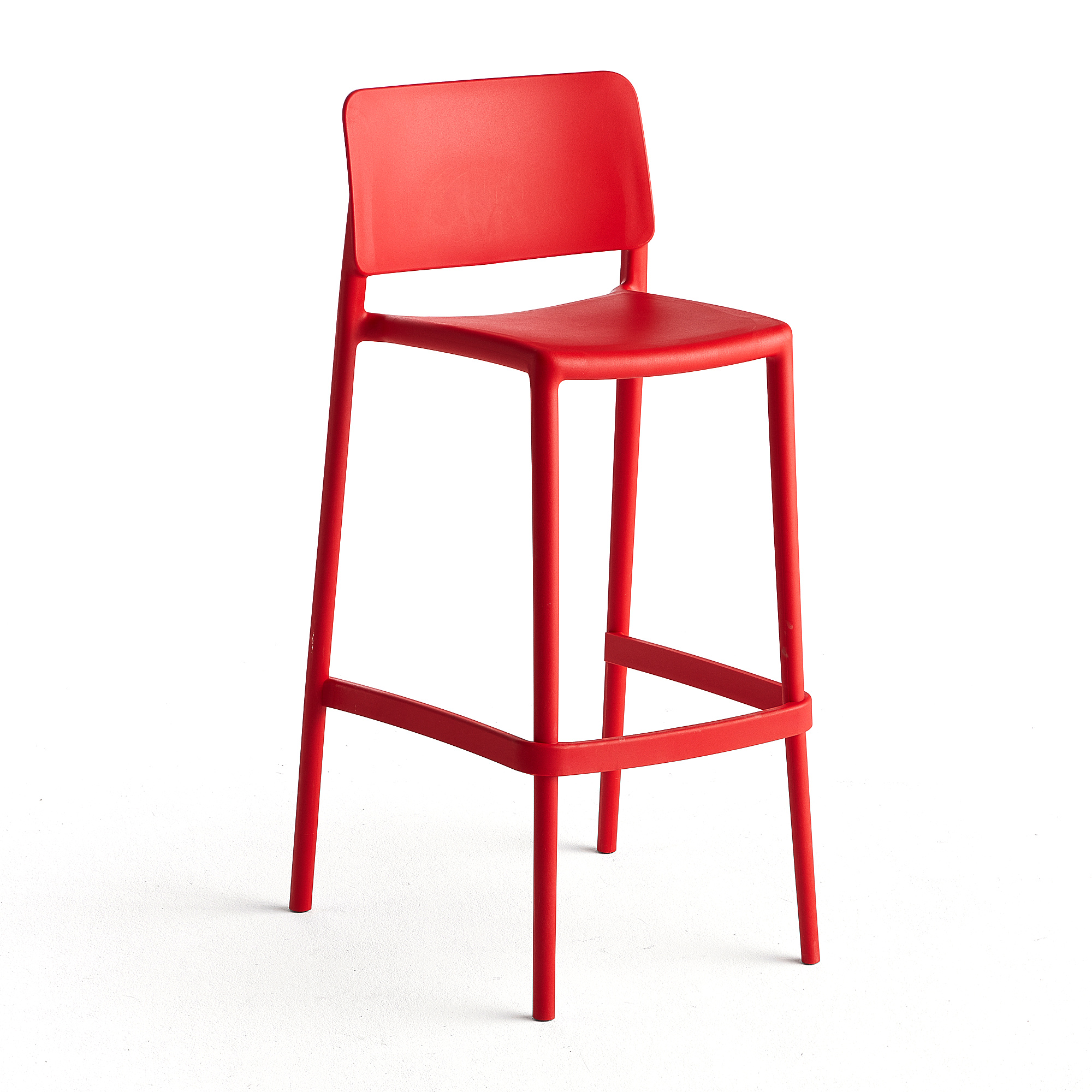 E-shop Barová stolička RIO, červená