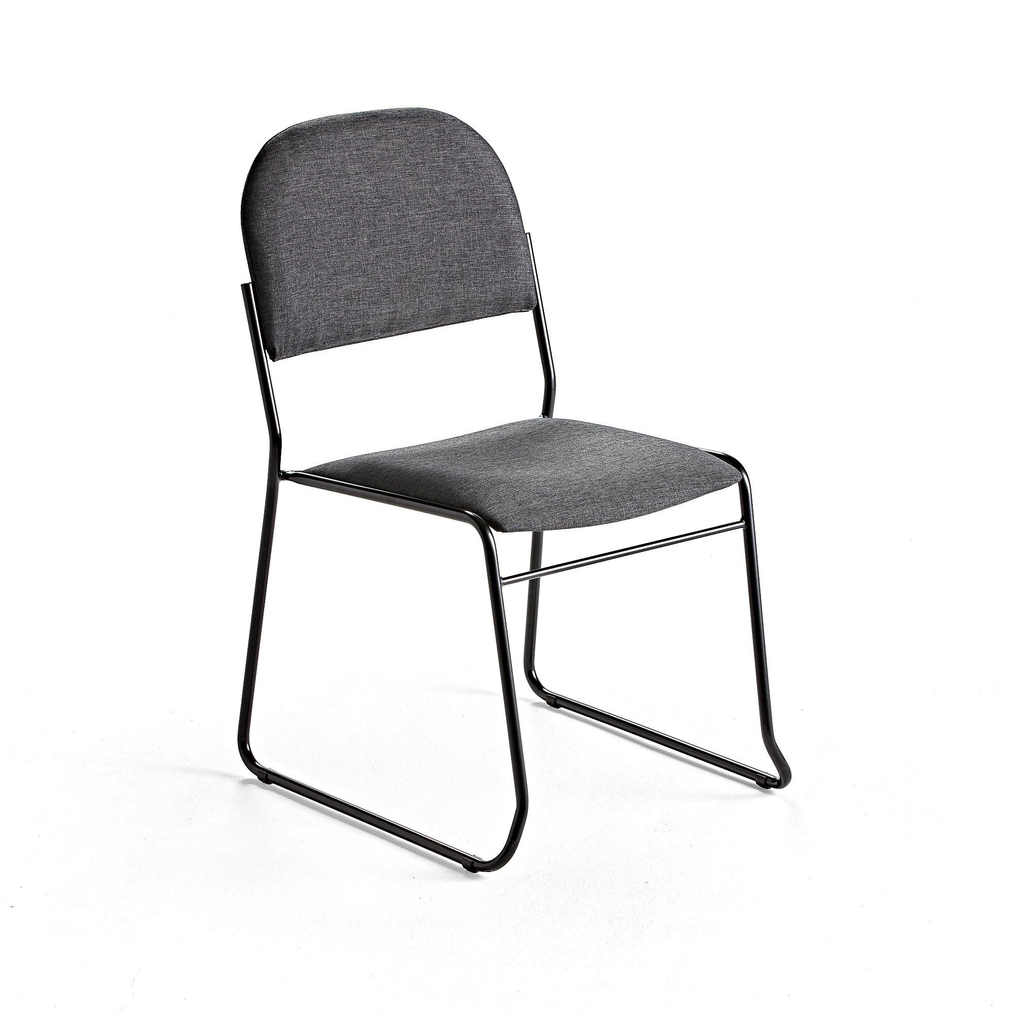 E-shop Konferenčná stolička DAWSON, šedá tkanina