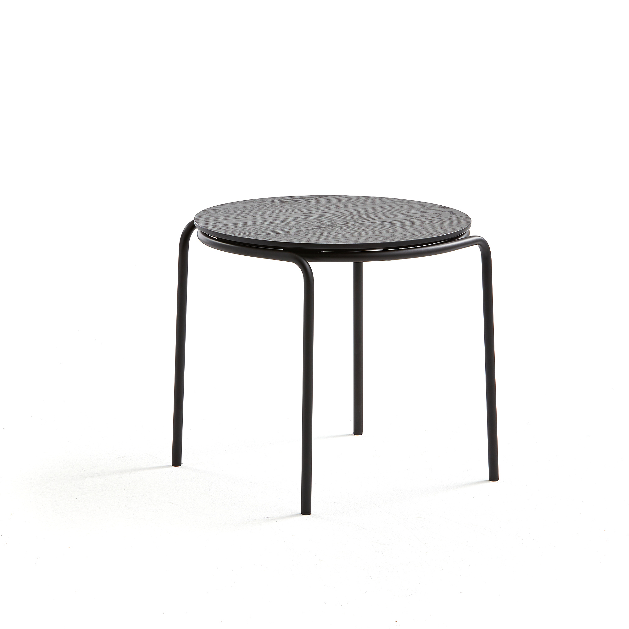 E-shop Konferenčný stolík Ashley, Ø570 x 470 mm, čierna, čierna